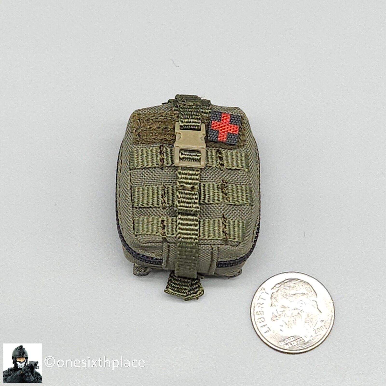 1:6 Easy Simple Russian 561st Emergency Rescue Syria 2018 Green Medic Pouch