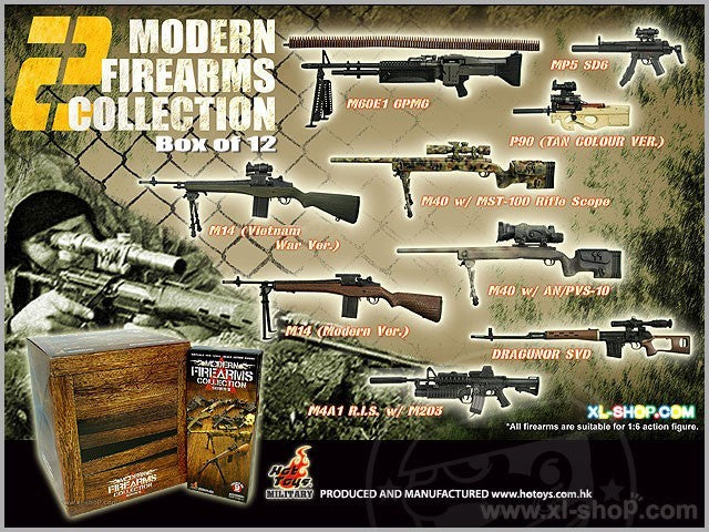 1:6 Hot Toys Modern Firearms M14 Vietnam Rifle for 12" Figures