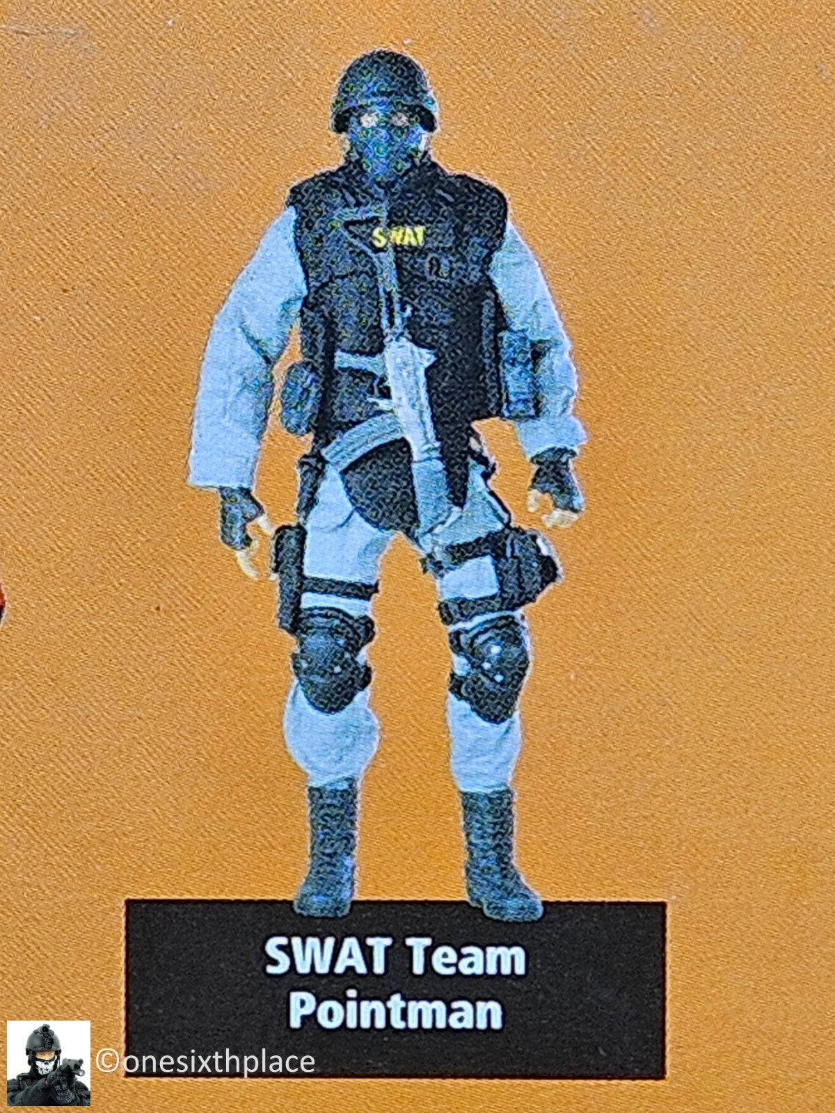 1:6 scale America's Finest SWAT Team Pointman Uniform Set for 12" Figures