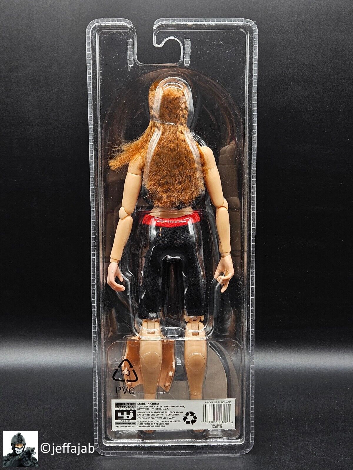 1:6 scale BBI Female Perfect Body w/ Caucasian Red Hair 12" Action Figure