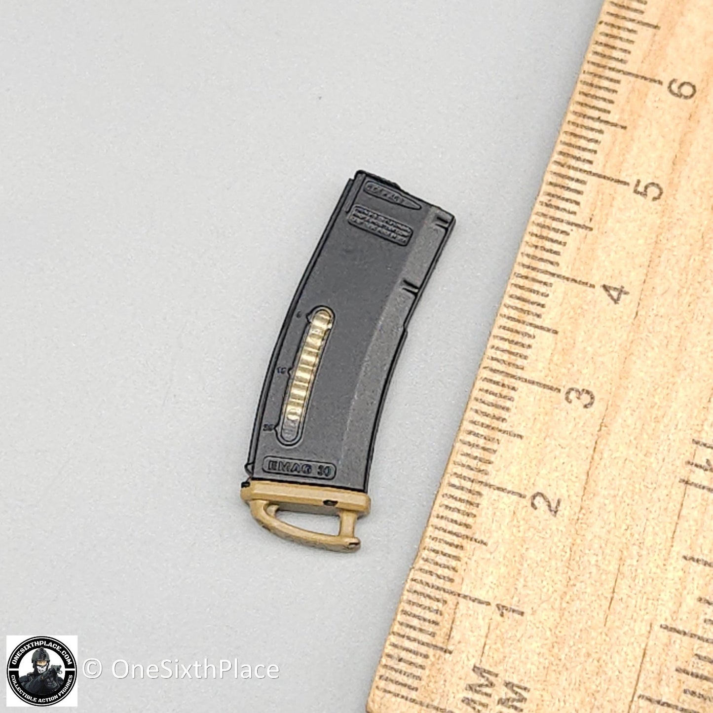 1:6 Easy & Simple CBRN Assault Team 30rd PMAG w/ Tan Ranger Plate for M4 Rifle