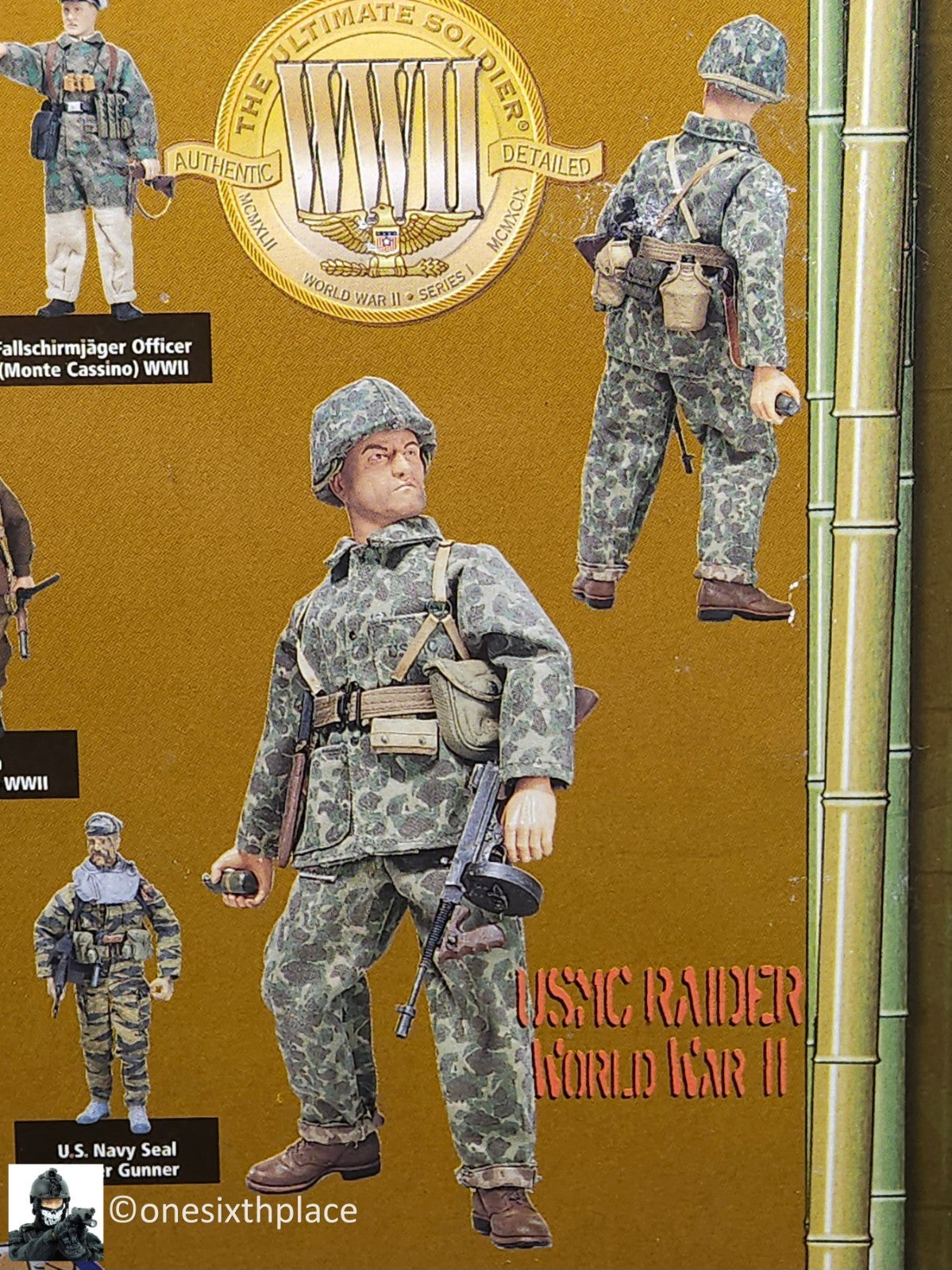 1:6 scale Ultimate Soldier WWII USMC Raider 12" Action Figure