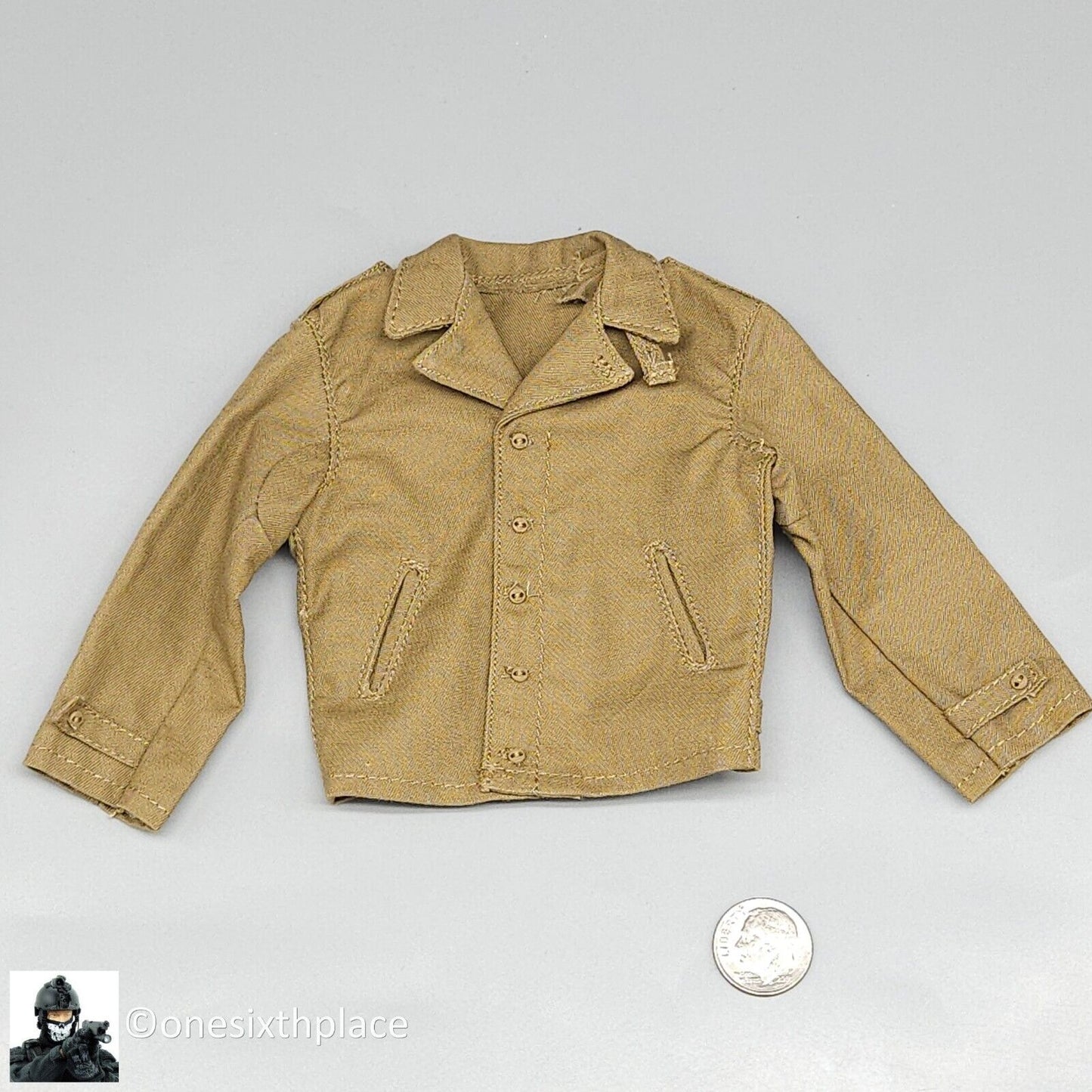 1:6 scale Ujindou WWII US Armored Infantryman Mens M41 Field Jacket 12" Figures