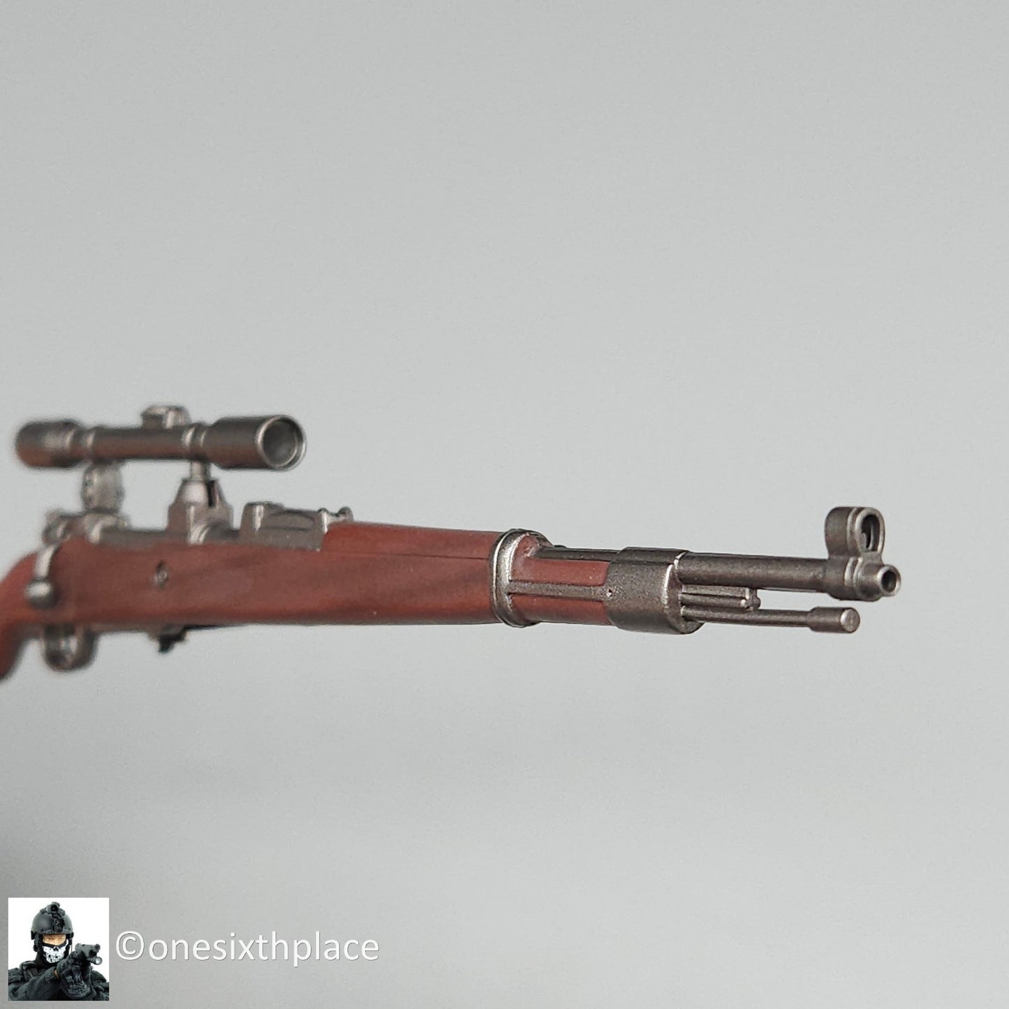 1:6 Dragon WWII German Major Kater 98K Sniper Rifle w/ Scope for 12" Figures