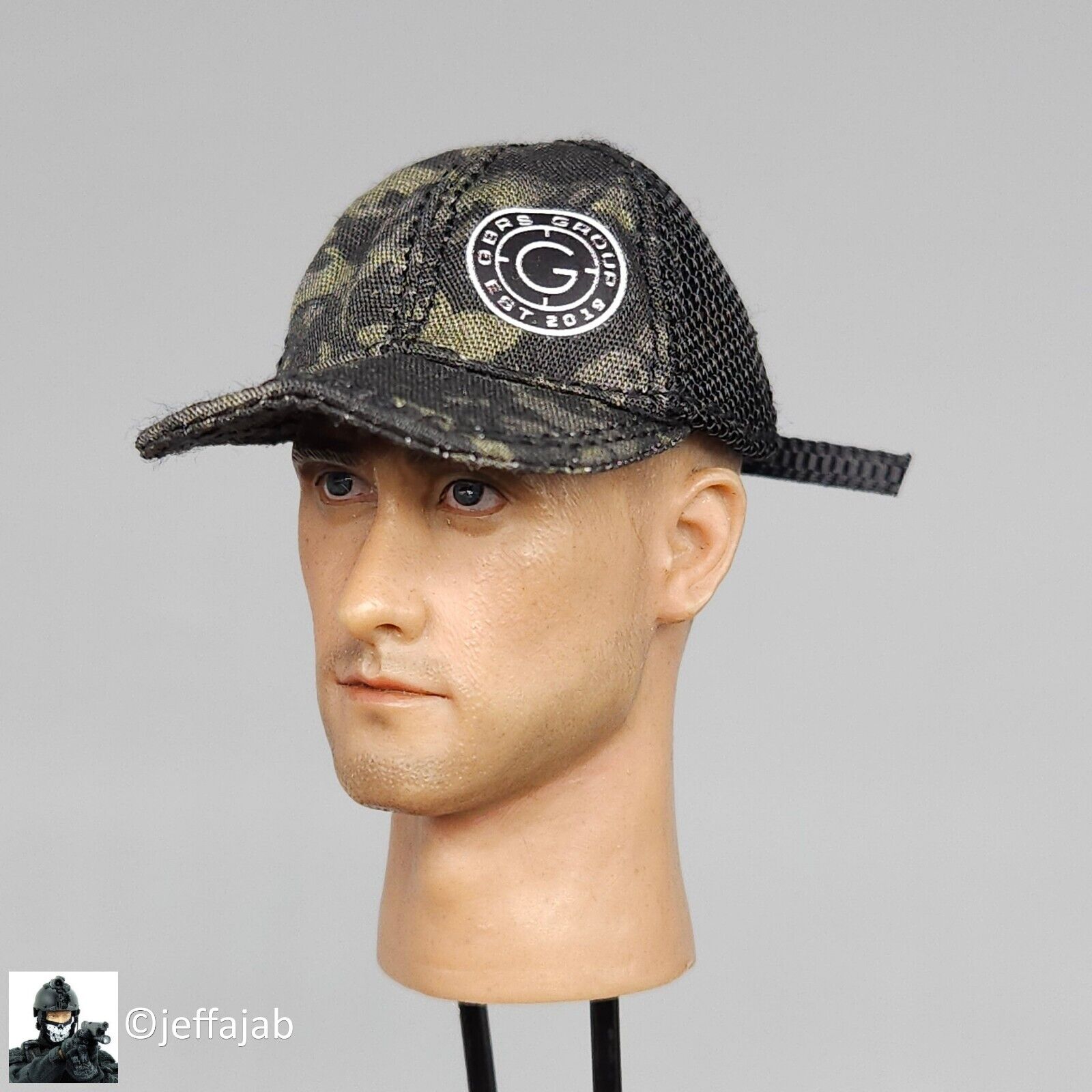 1:6 Easy & Simple Veteran Tactical Instructor MCB Baseball Cap for 12" Figures