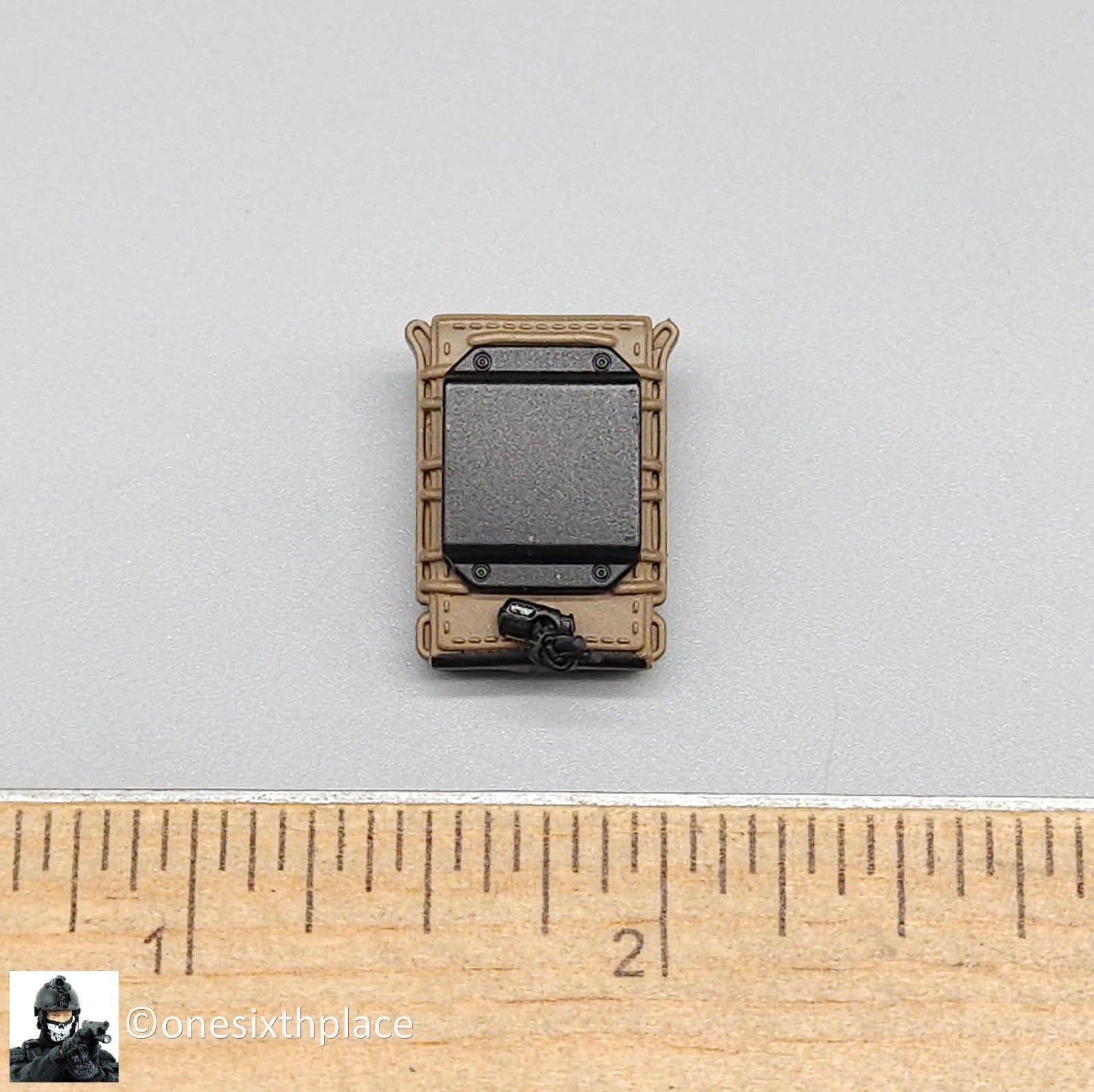 1:6 Easy & Simple CBRN Assault Team Rifle Mag Belt Pouch for 12" Figures