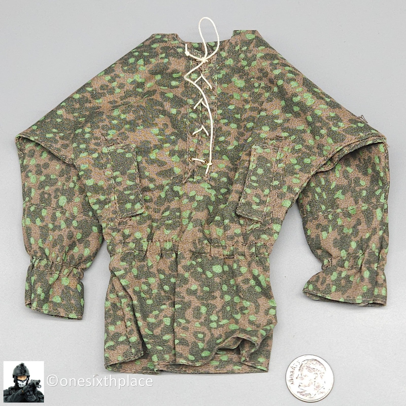 1:6 scale Dragon WWII German Elite Officer Plane Tree Camo Smock #1 12" Figures