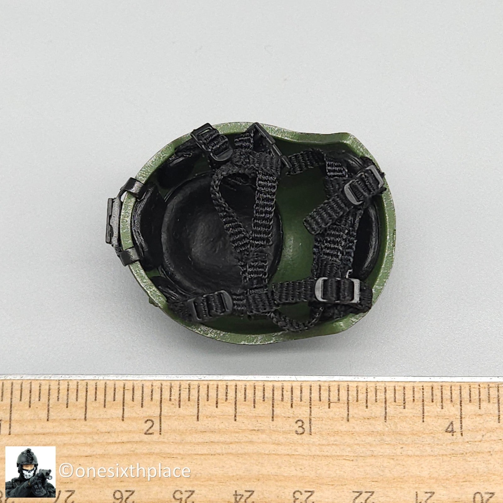 1:6 scale BBI 26th MEU Chopper Green MICH Helmet for 12" Figures