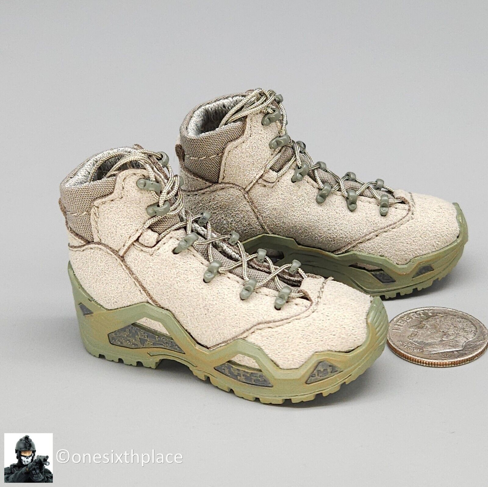 1:6 Easy & Simple Russian Rapid Response Unit SOBR LOWA Boots for 12" Figures