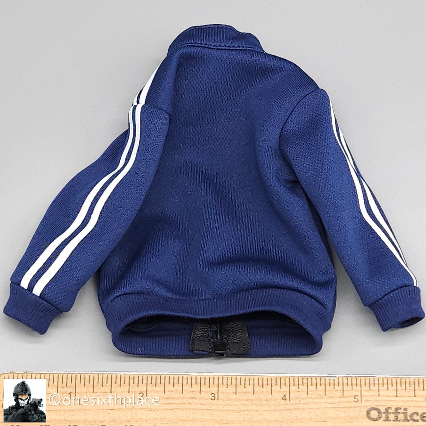 1:6 scale Flagset Serbia Sniper Mens Blue Tracksuit Top for !2" Figures