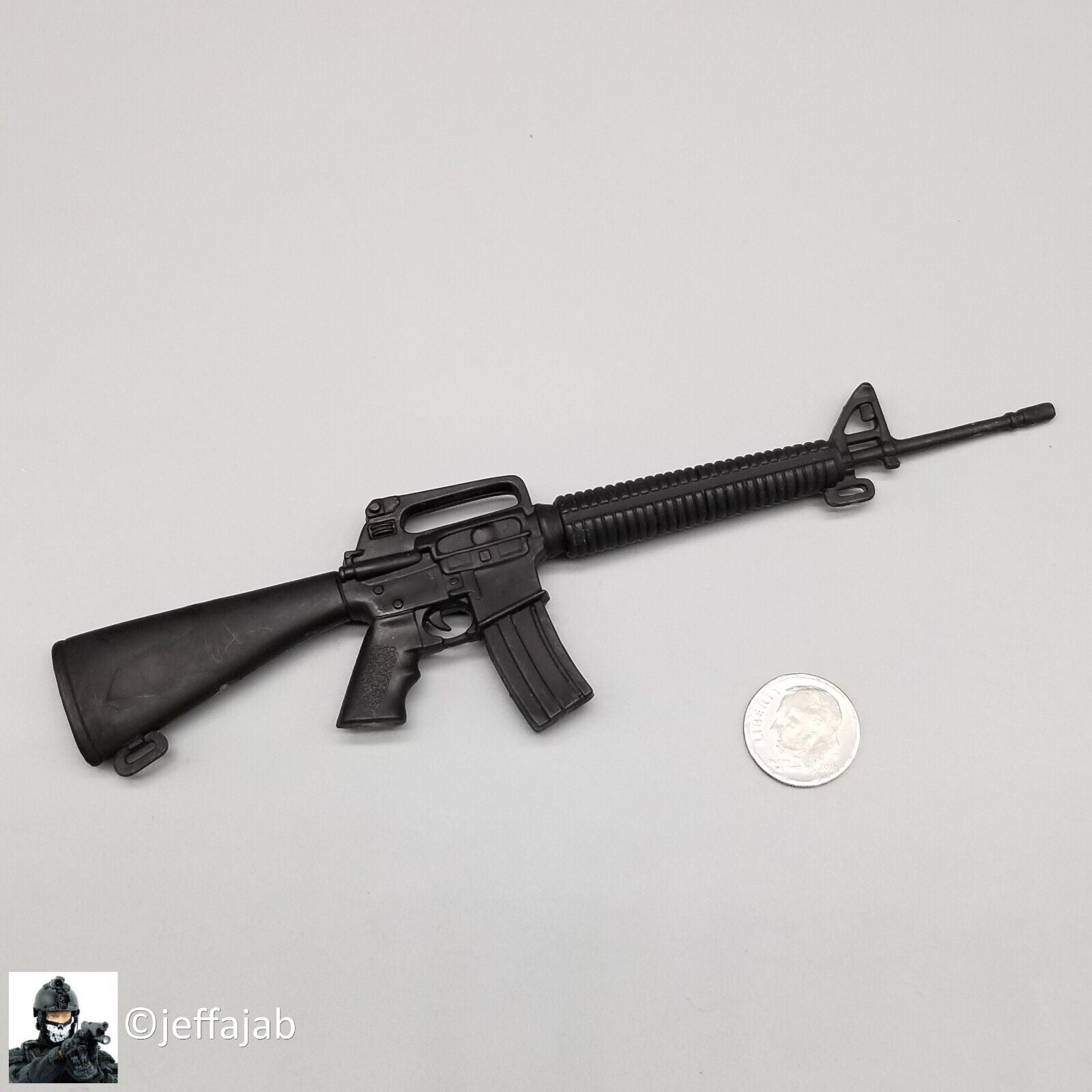 1:6 Hasbro GI Joe M16 Rifle (Plastic) for 12" Figures