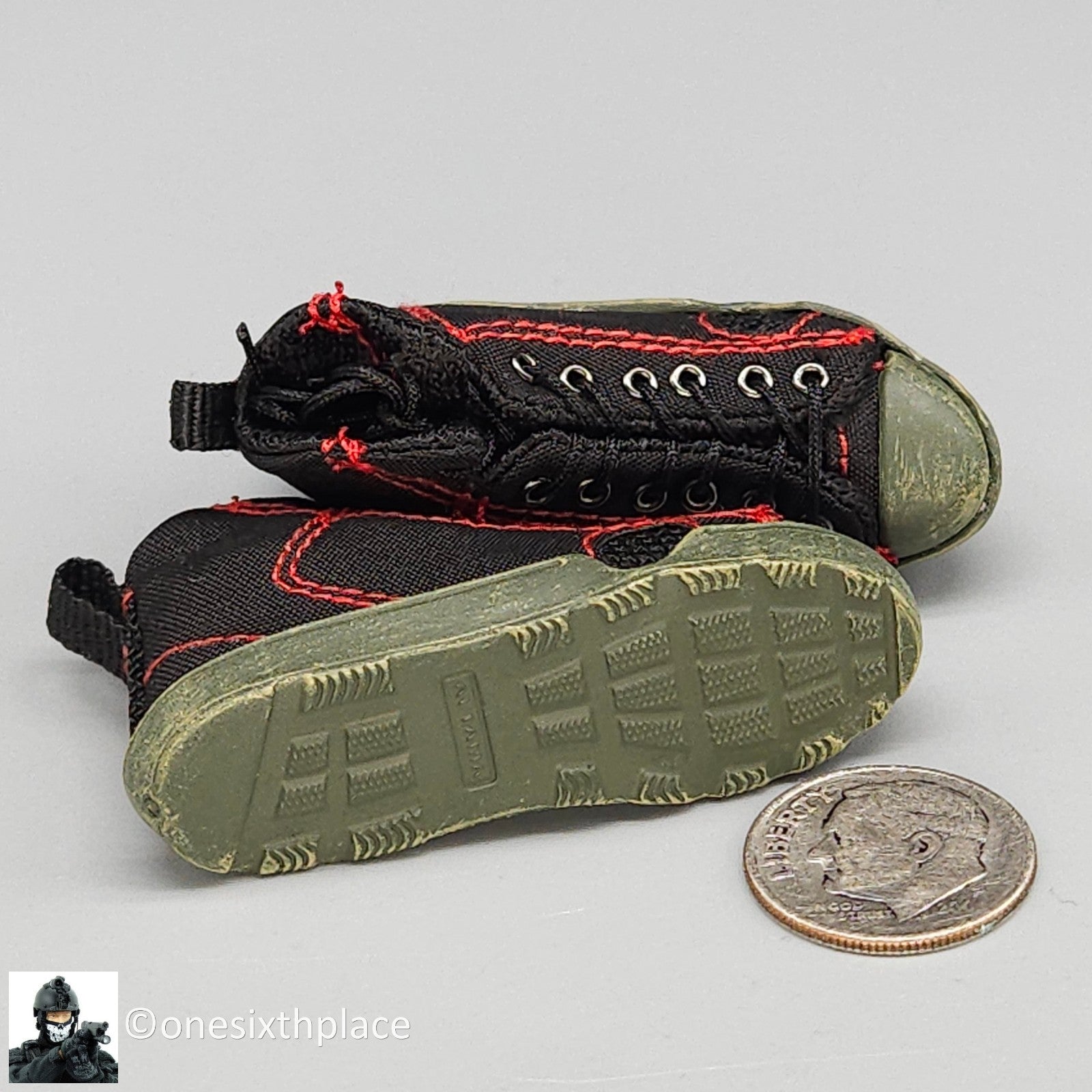 1:6 Easy & Simple ZERT Super Death Squad One Way Ticket Boots for 12" Figures