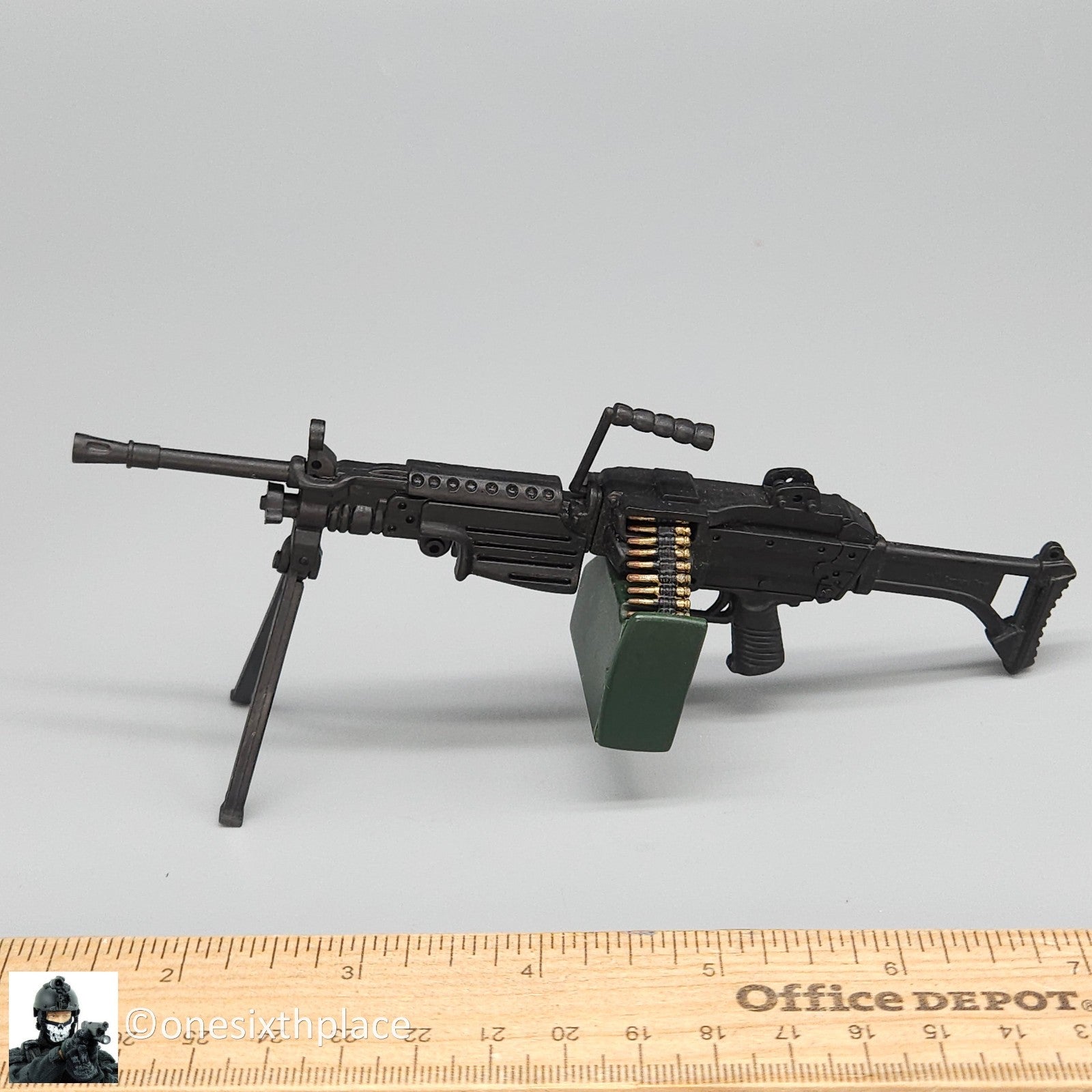1:6 Ultimate Soldier M249 SAW FN Minimi Machine Gun for 12" Figures BHD Ranger