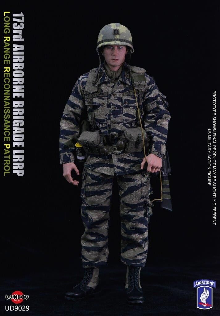 1:6 Ujindou Vietnam 173rd Airborne LRRP M56 Canteen w/ Pouch (x1) for 12" Figure