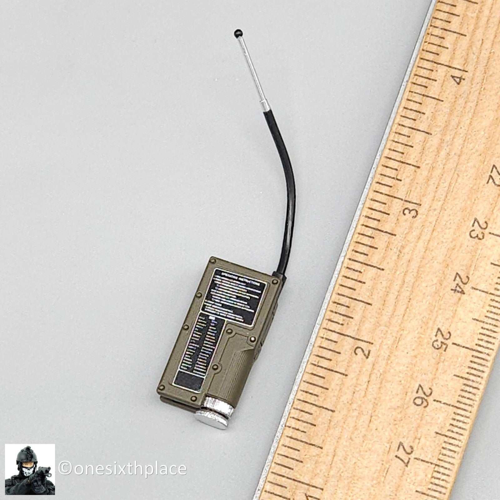 1:6 DID US Navy F-14 Pilot Tom & Nick Survival Radio for 12" Figures