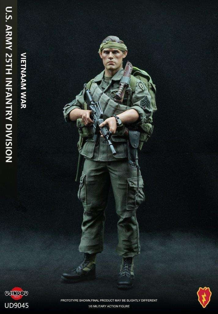 1:6 Ujindou Vietnam US Army 25th Infantry Division 12" Action Figure UD9045