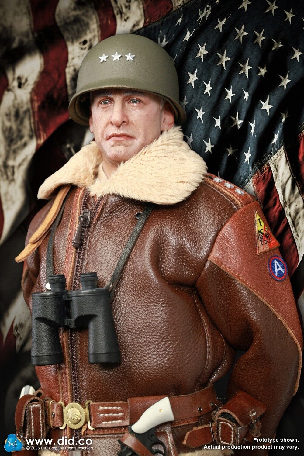 1:6 scale DiD Accessory Kit of WWII General Patton George C Scott Version E60071