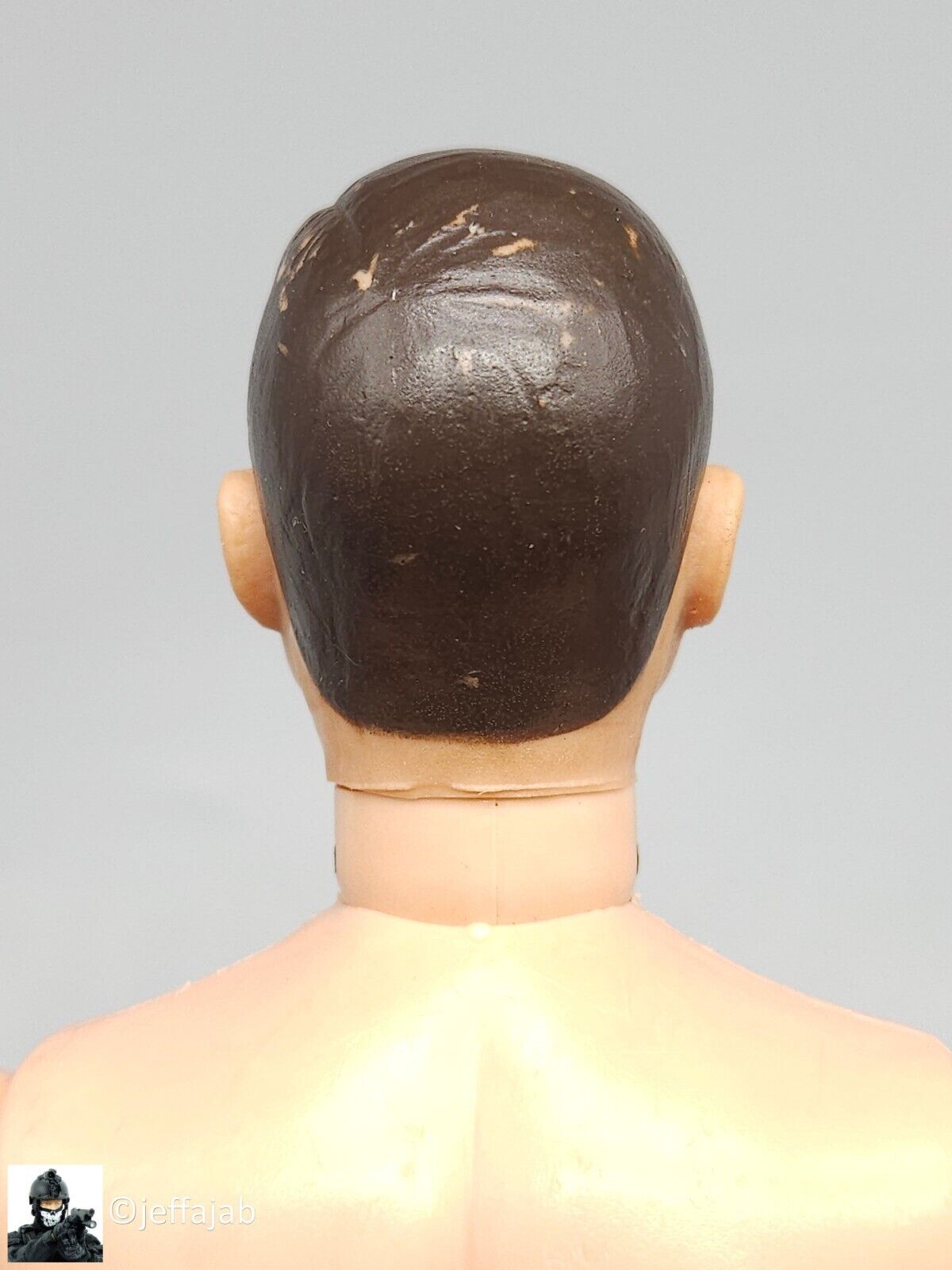 1:6 scale Vintage 1964 Hasbro GI Joe Brown Hair C7 12" Figure