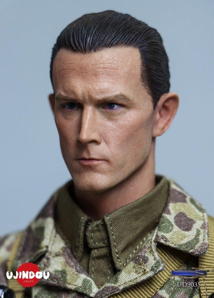 1:6 scale Ujindou WWII US Armored Infantryman Frog Skin Camo Uniform 12" Figures