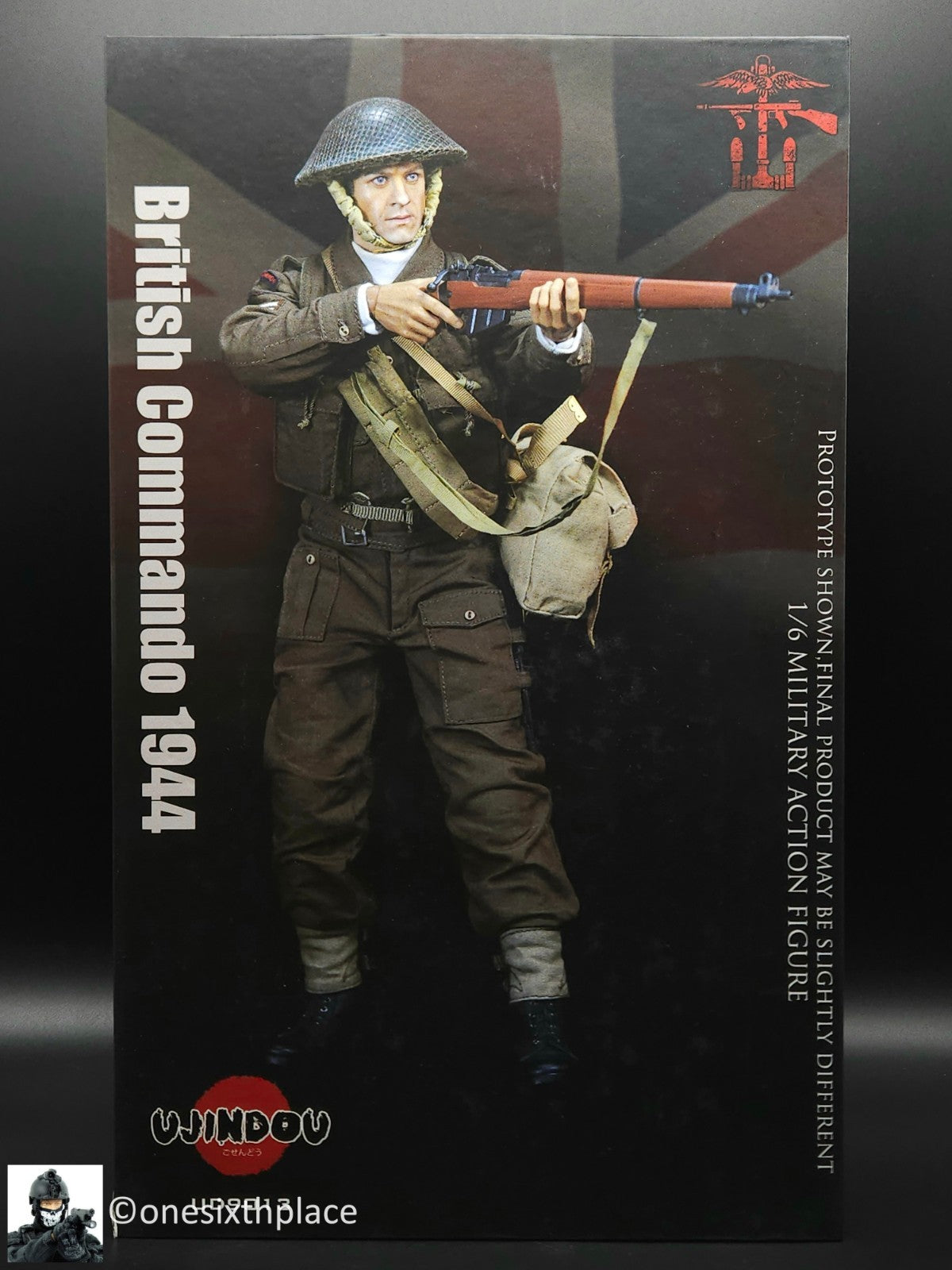 1:6 Ujindou WWII British Commando 1944 12" Action Figure DiD Dragon GI Joe