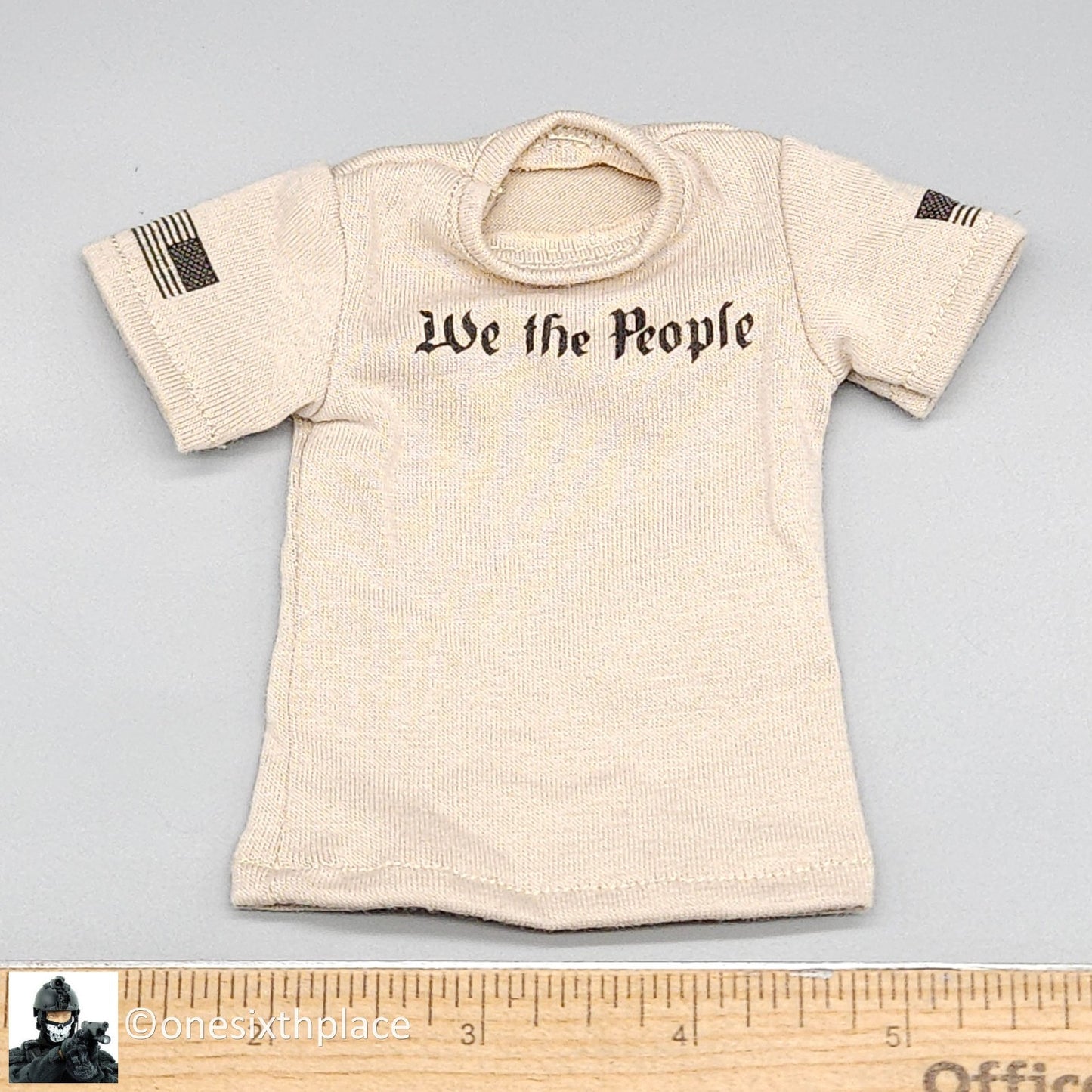 1:6 scale Easy & Simple Coalition Forces Logo T-Shirt for 12" Figure 26065RA
