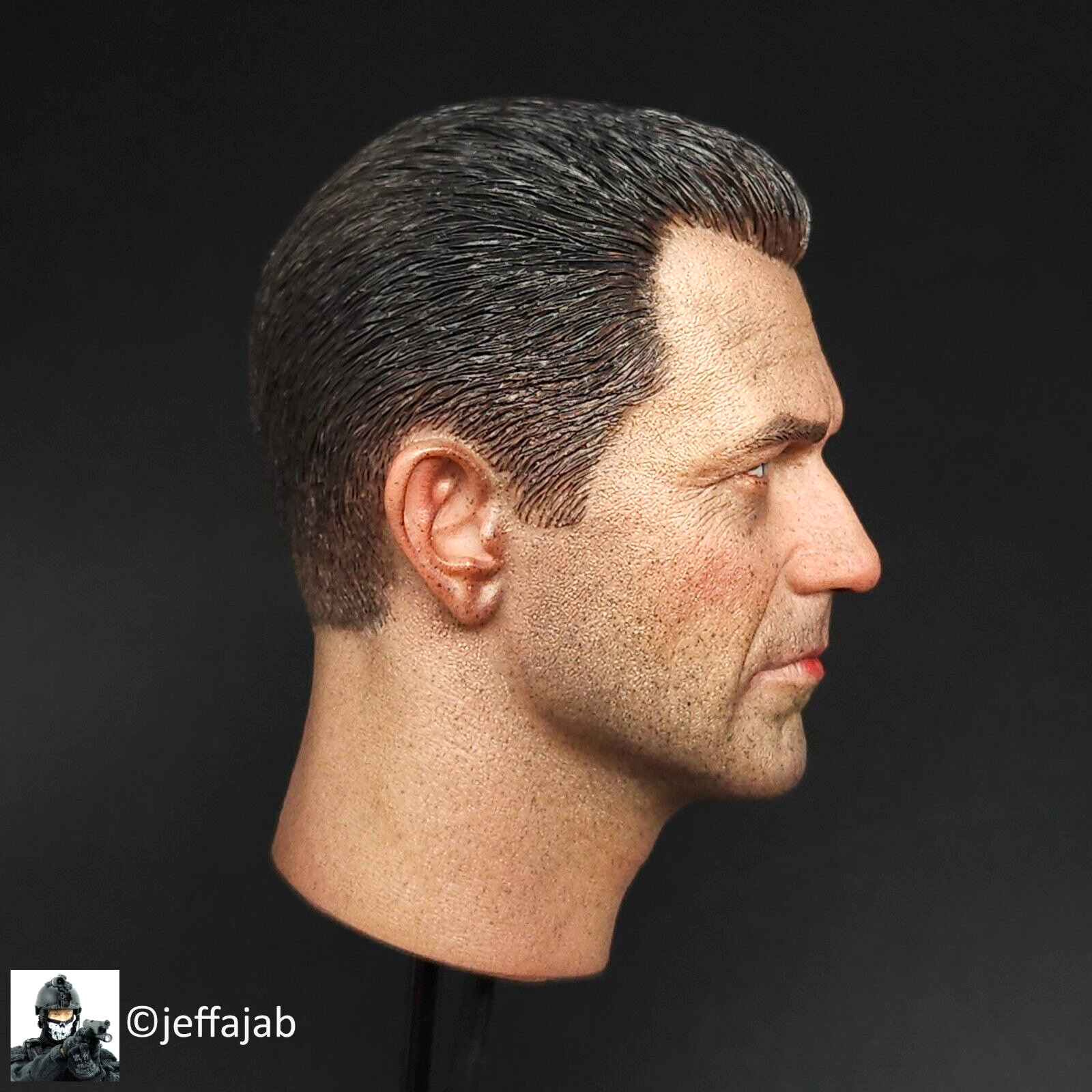 1:6 scale DiD Vietnam War US Army Lt Col Moore Male Head Sculpt