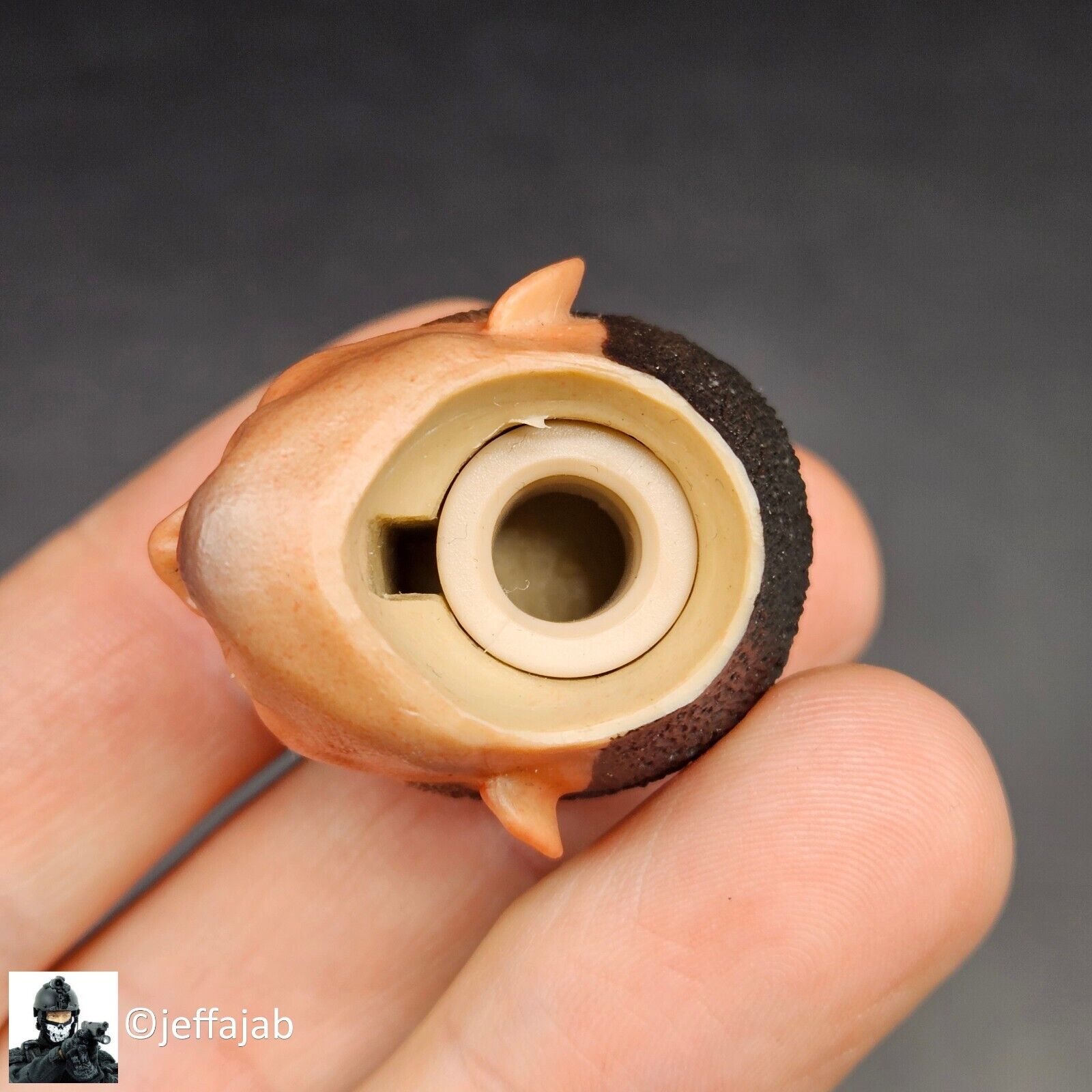 1:6 Soldier Story Blue Steele Commandos SWAT Asian Male Head for 12" Figures