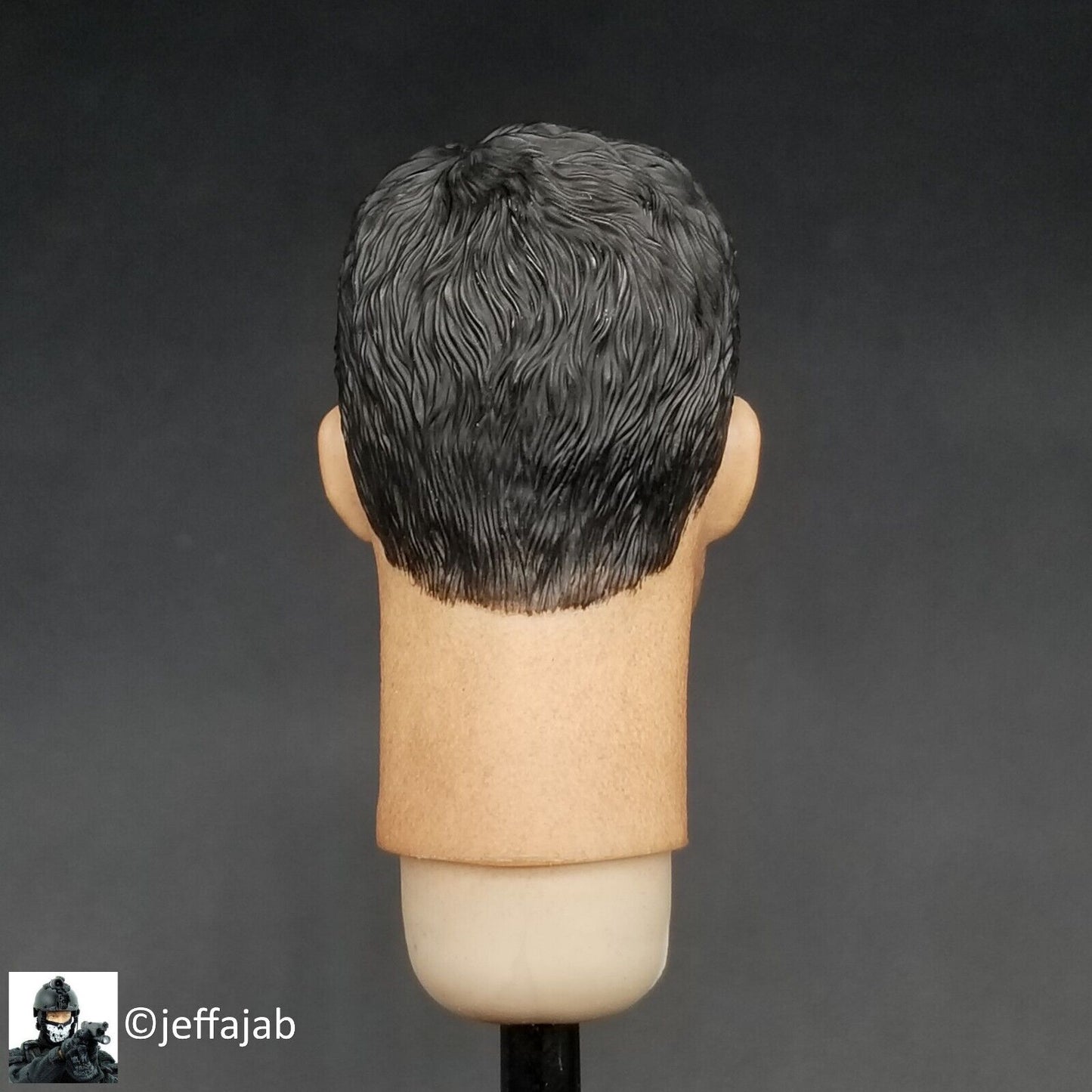 1:6 Facepool WWII US Infantry Technician Mellish Male Head Sculpt for 12" Figure