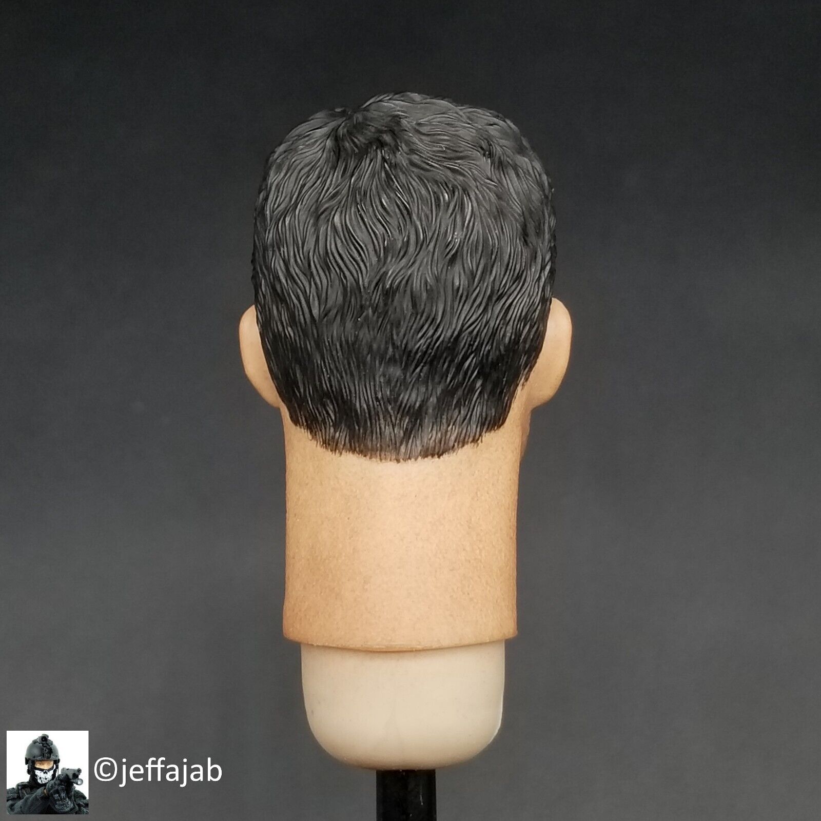 1:6 Facepool WWII US Infantry Technician Mellish Male Head Sculpt for 12" Figure