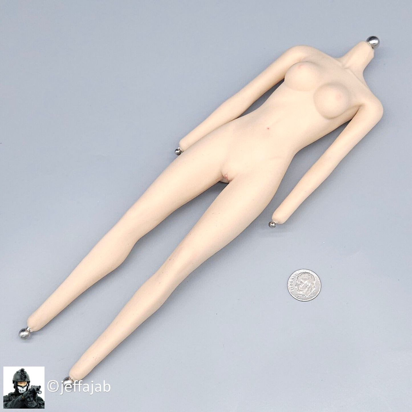 1:6 scale SW Toys Lady Spooktacular Scarlet Witch Female Pale Seamless Body