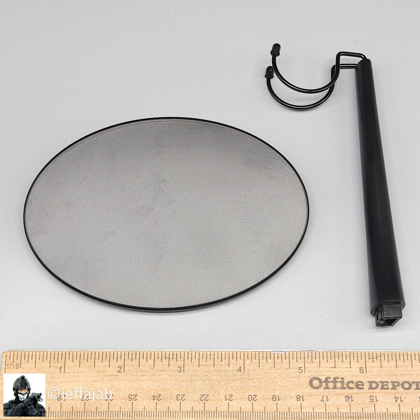 1:6 KSToys Doomsday Guardian Black Display Stand Base for 12" Figures