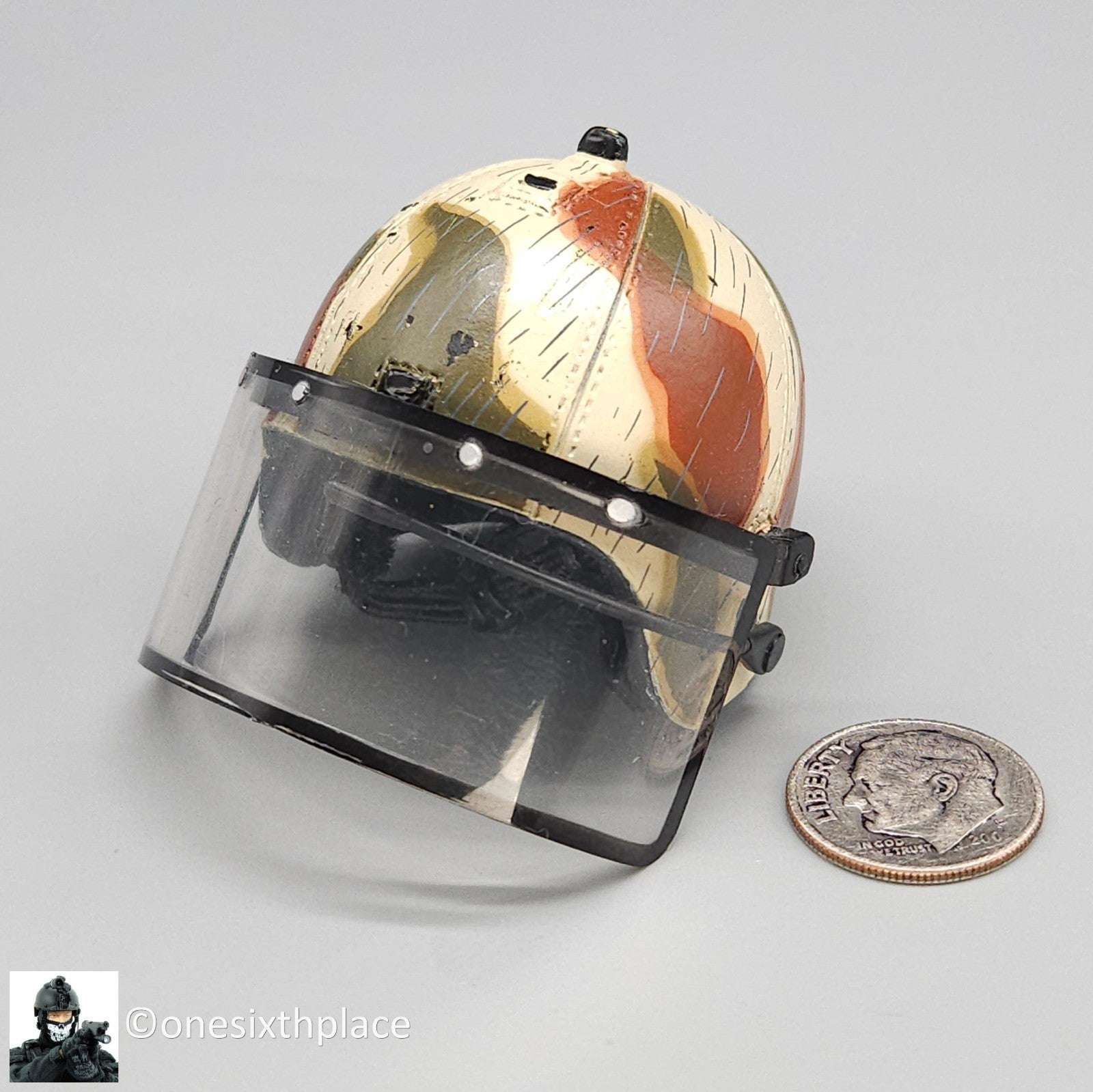 1:6 scale Dragon GSG-9 Ulrich Helmet w/ Visor for 12" Figures