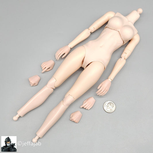 1:6 scale Create Models Sniper Girl Songbird Female Body w/ Hands (Pale)