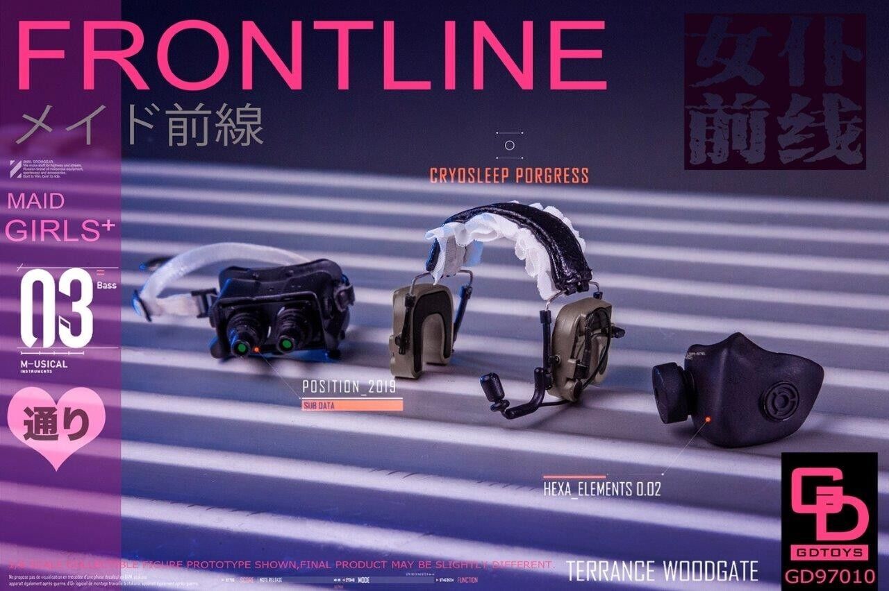 1:6 scale GD TOYS Frontline Maid Girls 3 Nova 12" Female Figure GD-97010