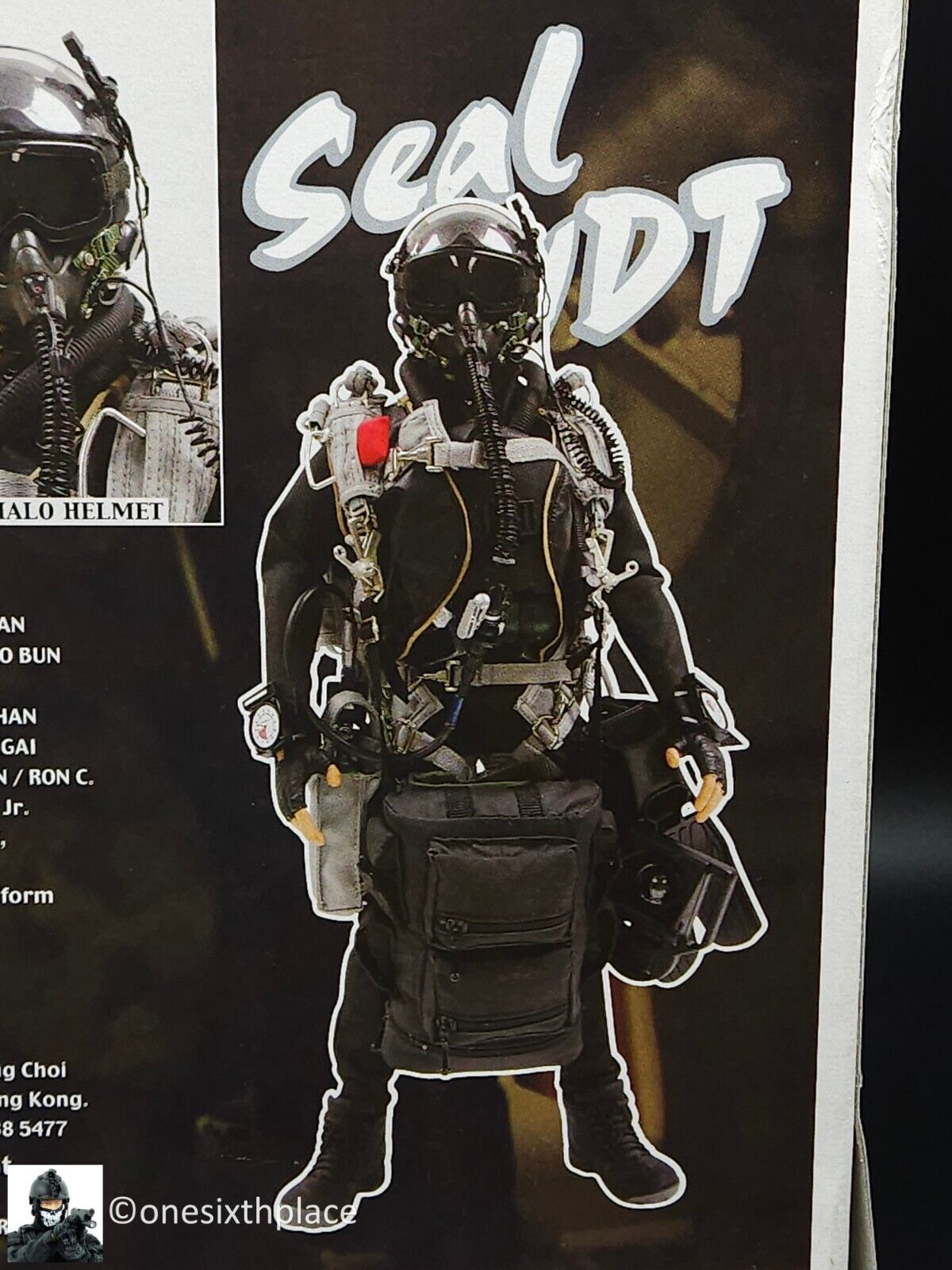 1:6 scale Hot Toys HALO Team US Navy SEAL UDT 12" Figure