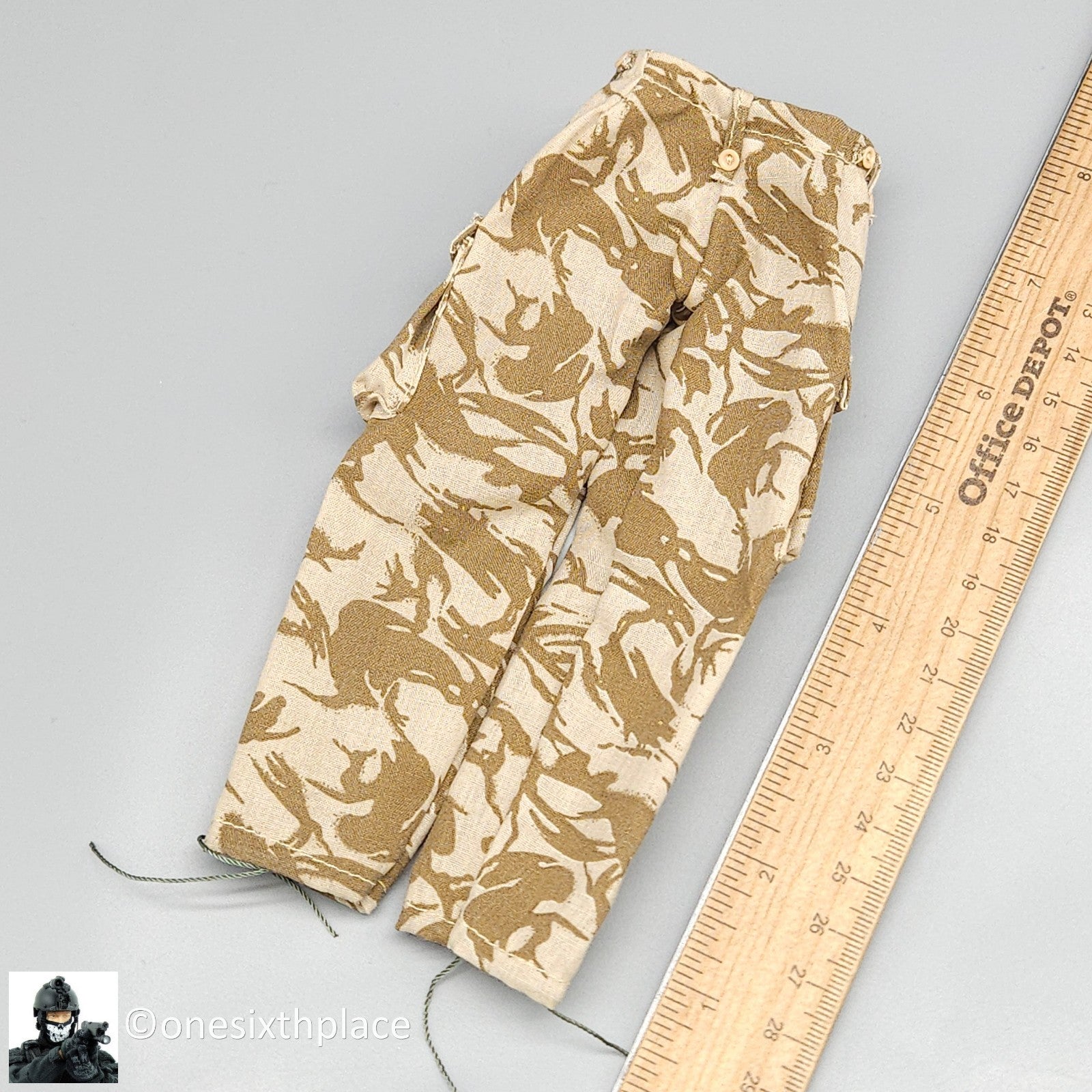 1:6 scale Dragon Colin British Desert DPM Camo Pants for 12" Figures