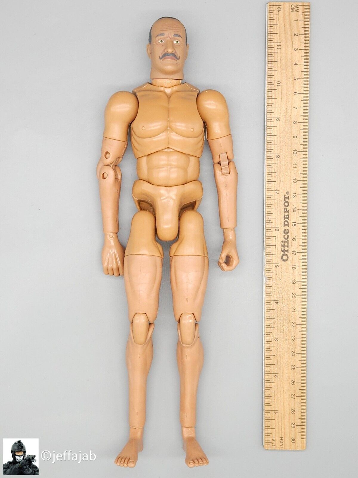 1:6 Ultimate Soldier Air Cavalry Pilot Male Nude Body for 12" Figures