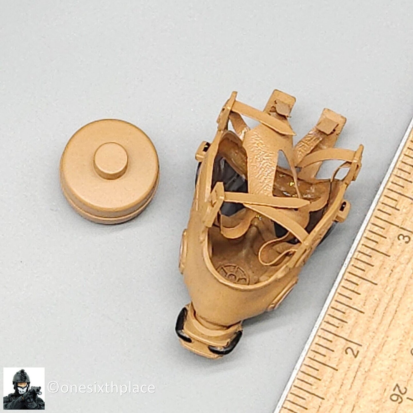 1:6 scale DamToys Russian Military Police Gas Mask for 12" Figures