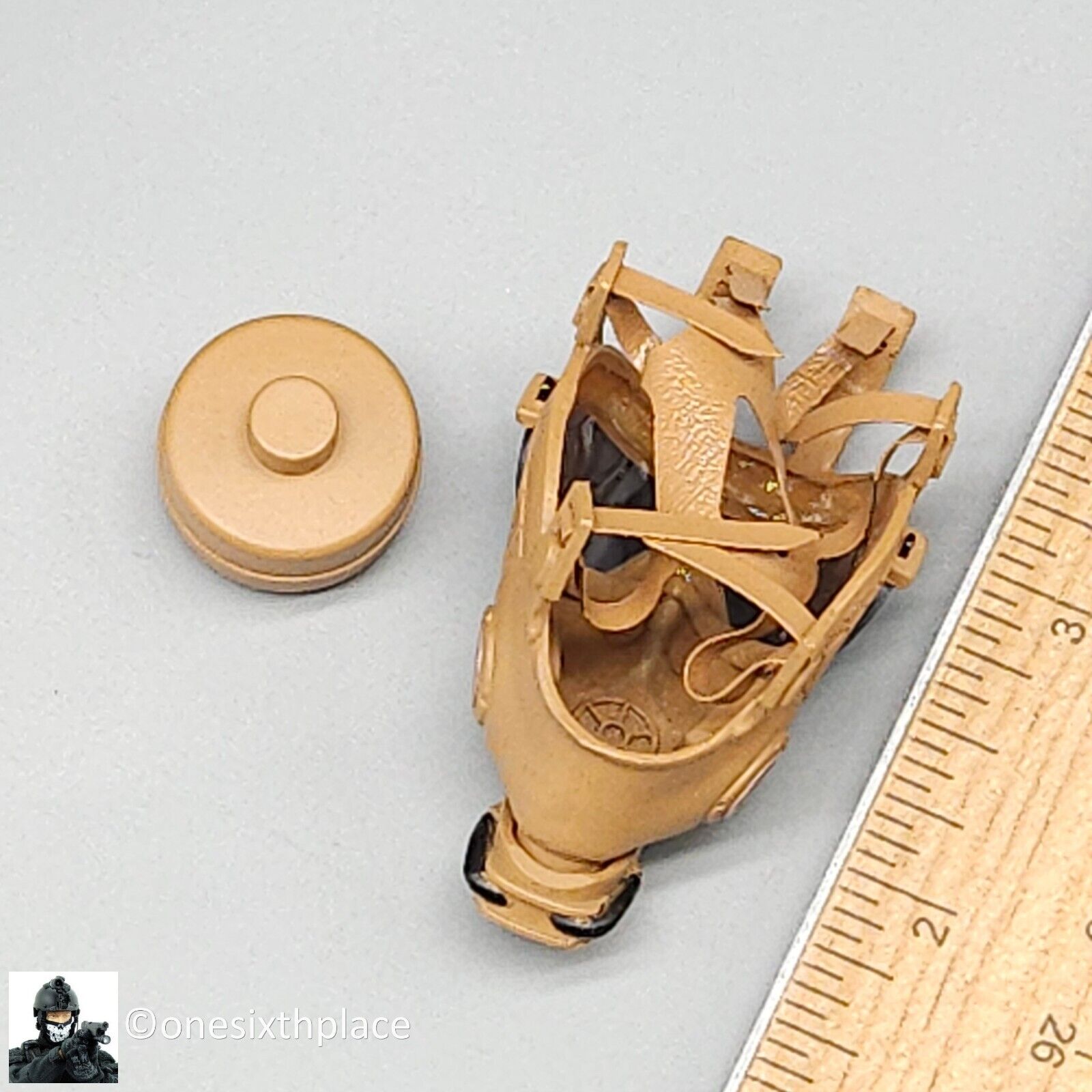 1:6 scale DamToys Russian Military Police Gas Mask for 12" Figures