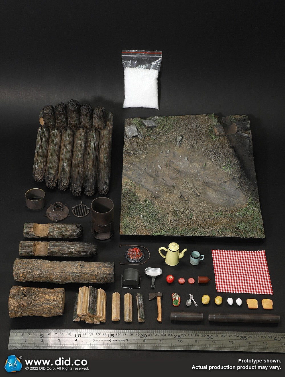 1:6 Scale DiD WWII German Stove Diorama Set for 12" Action Figures E60067