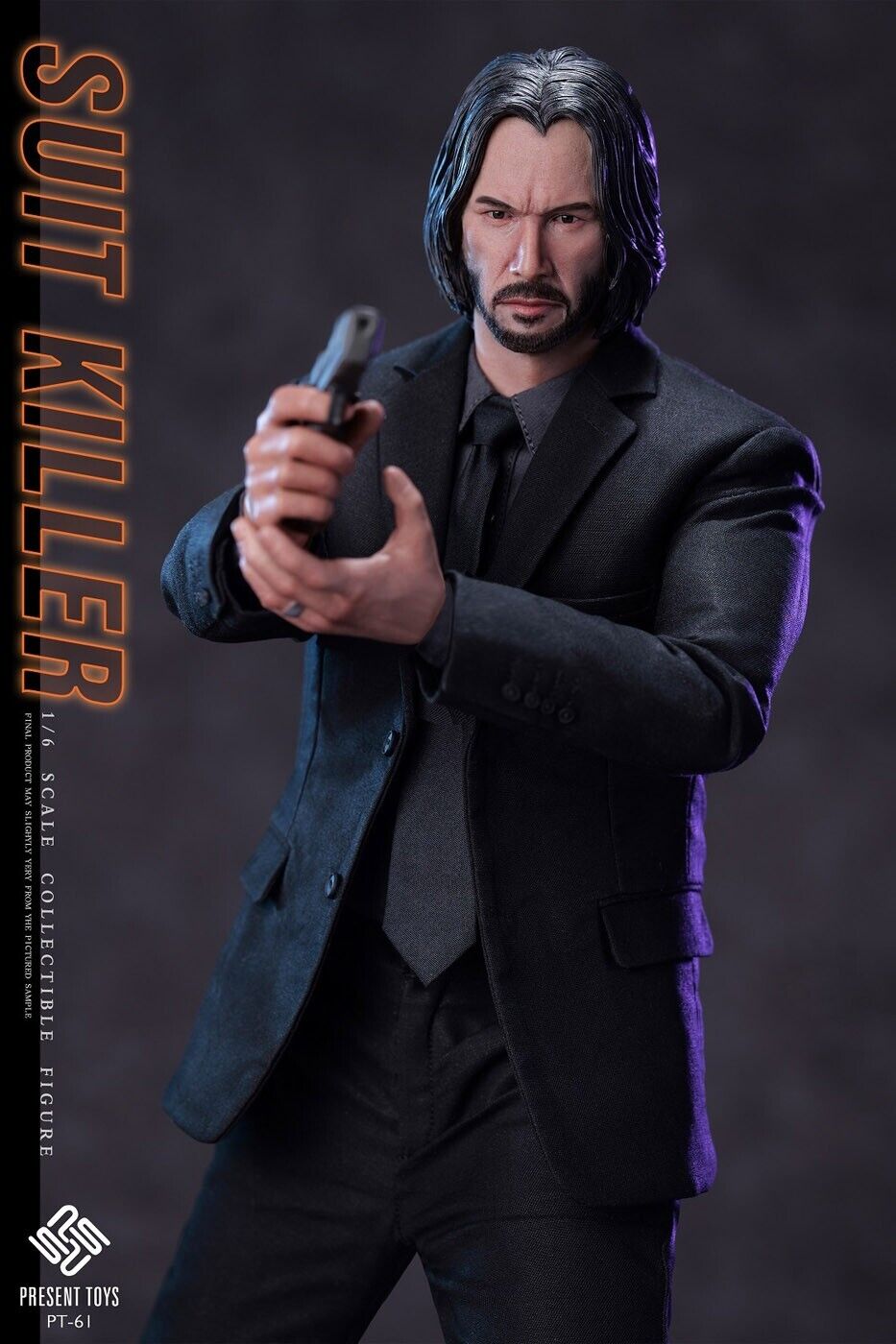 1:6 Present Toys Suit Killer 12" Action Figure John Wick
