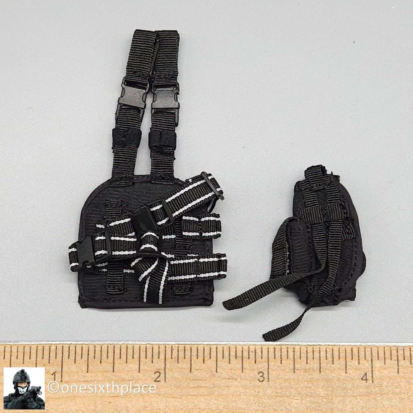 1:6 Soldier Story The Division 2 Agent Brian Black Pistol Holster w/ Leg Panel