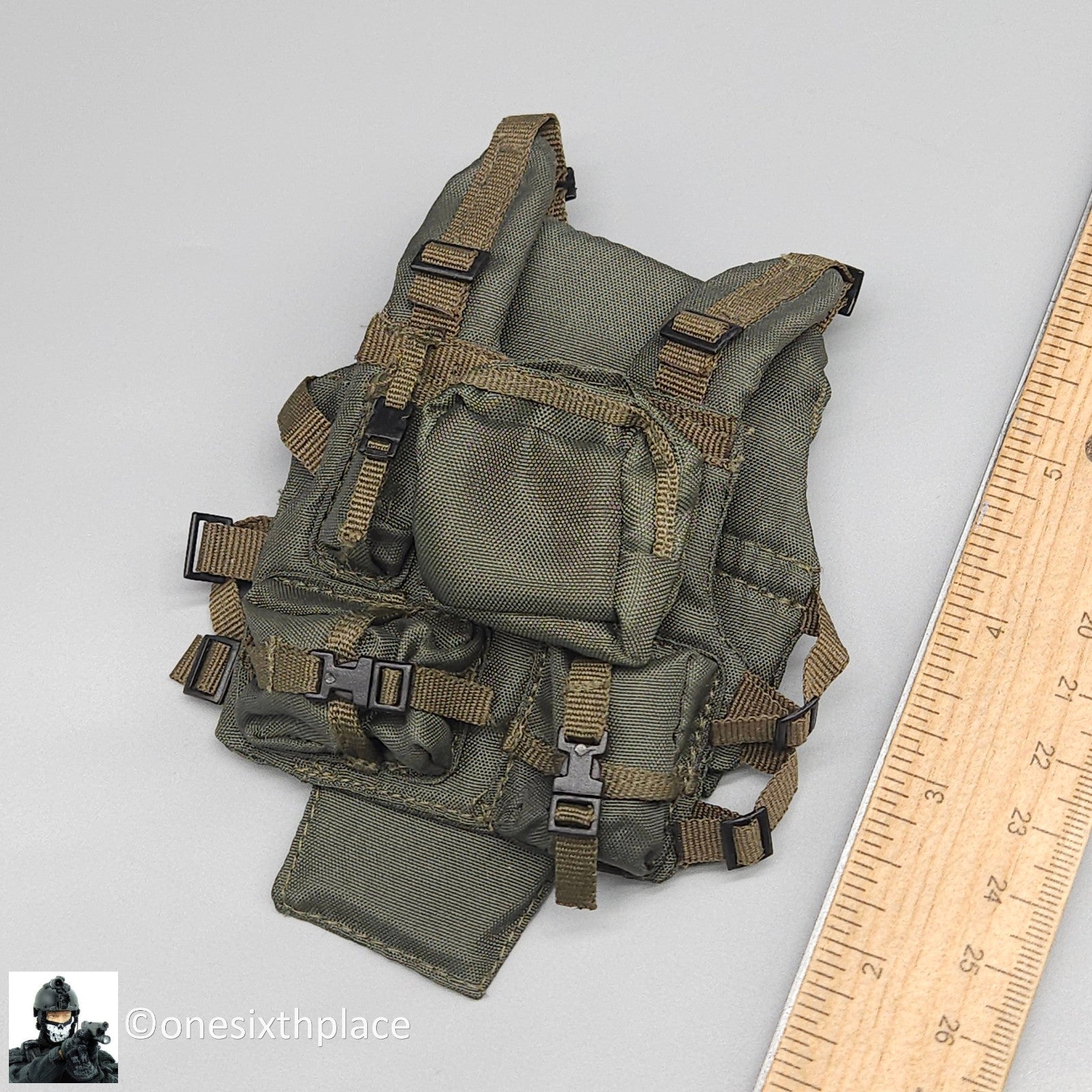 1:6 scale BBI USMC Force Recon CQBE Assault Vest for 12" Figures