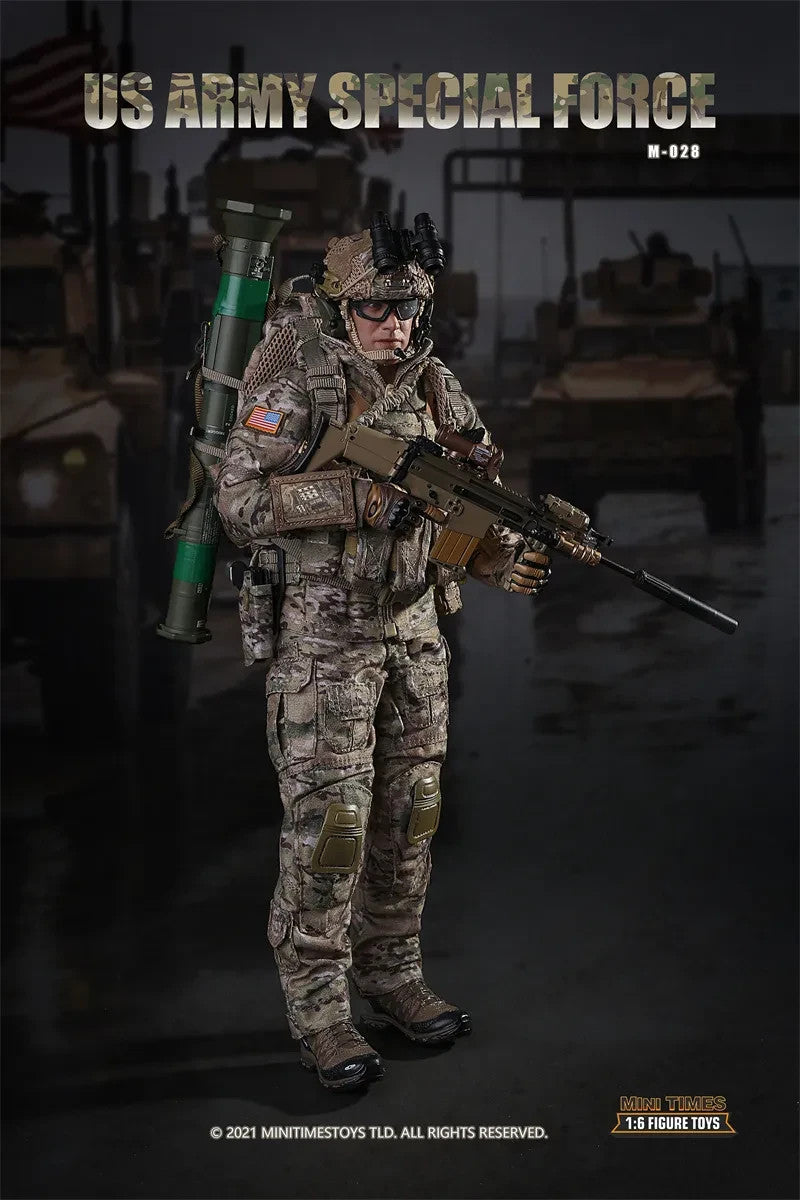 1:6 Mini Times US Army Special Forces HALO Multicam Uniform for 12" Figures M028