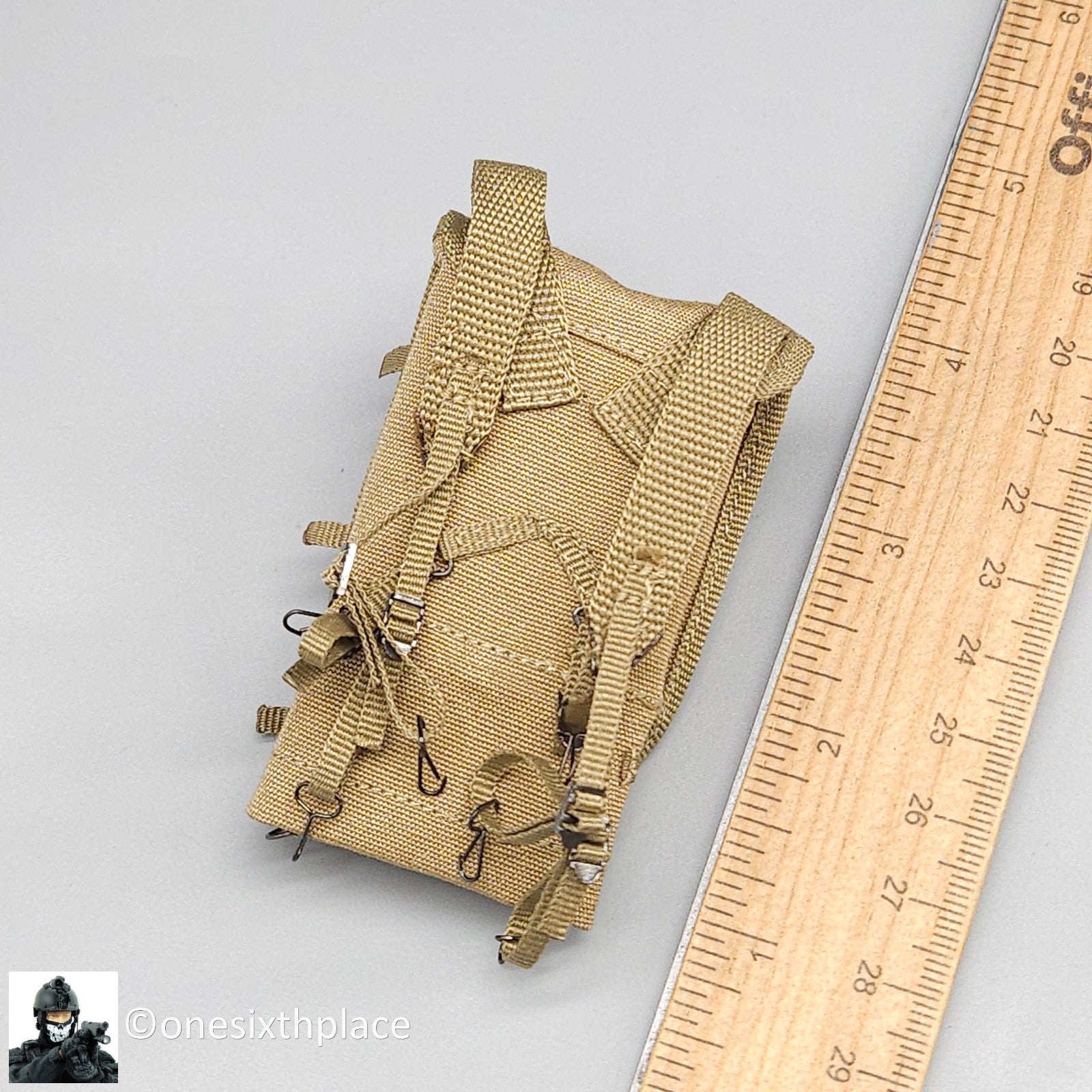 1:6 Scale DiD WWII US 2nd Ranger Battalion Medic Wade M1928 Haversack Backpack