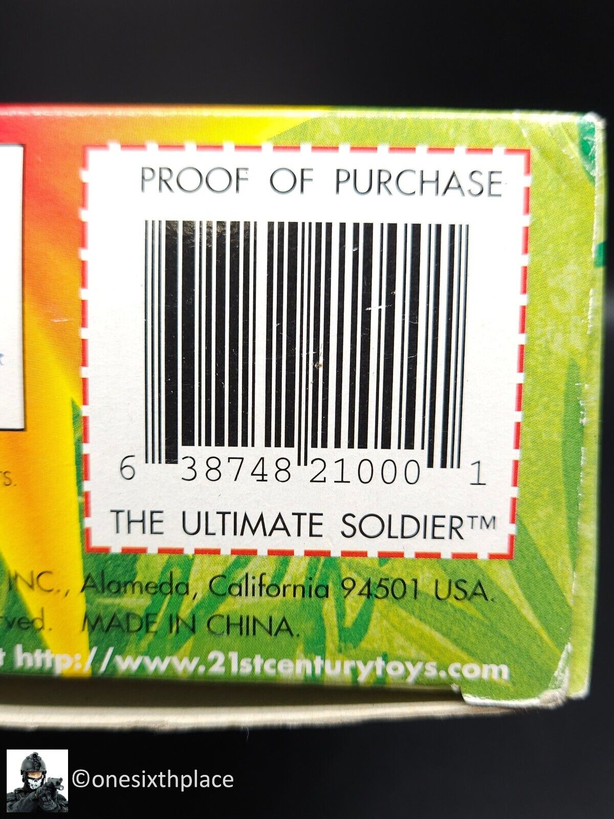 1:6 scale Ultimate Soldier US Army Ranger First Run 1998 KB Toys 12" Figure