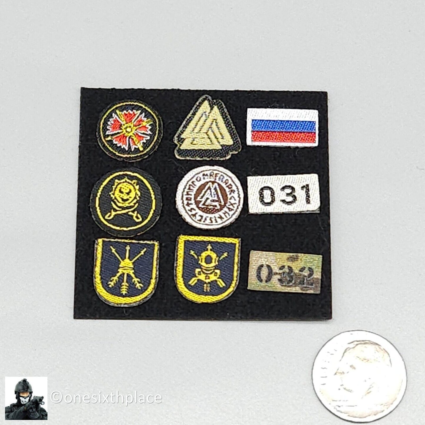 1:6 Easy & Simple Russian 561st Emergency Rescue Syria 2018 Patches Set