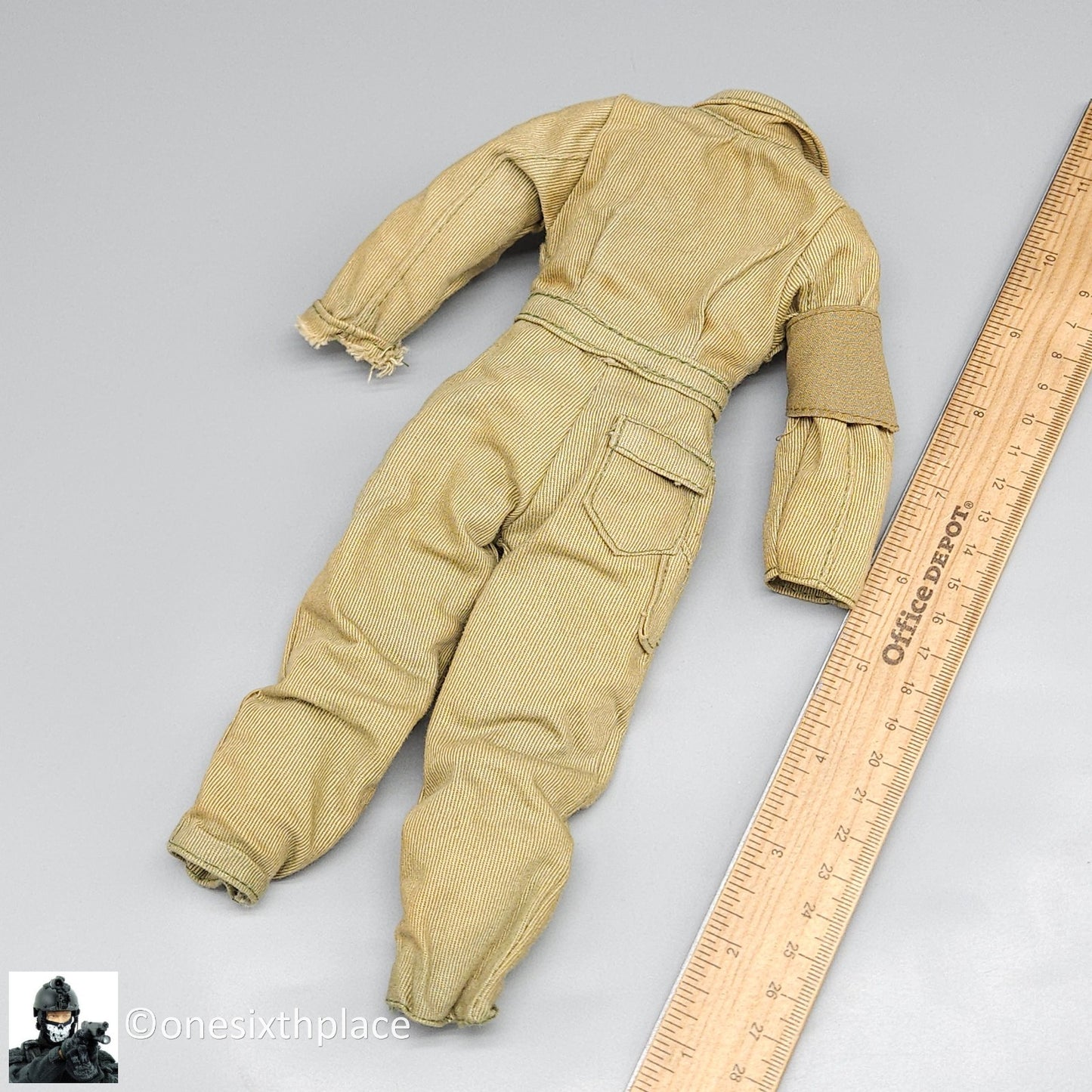 1:6 Ultimate Soldier WWII US M43 Tanker Coveralls USED READ for 12" Figures