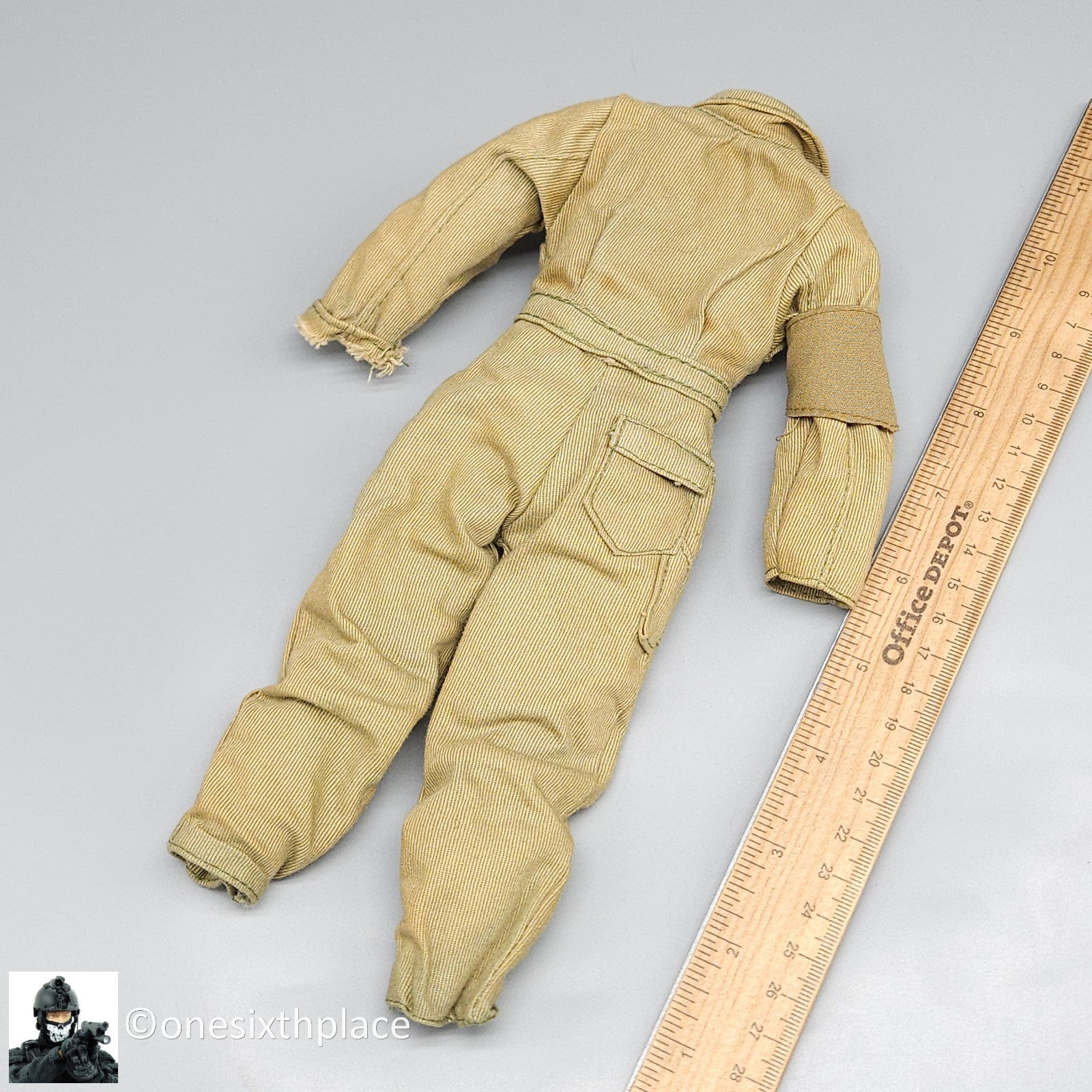 1:6 Ultimate Soldier WWII US M43 Tanker Coveralls USED READ for 12" Figures