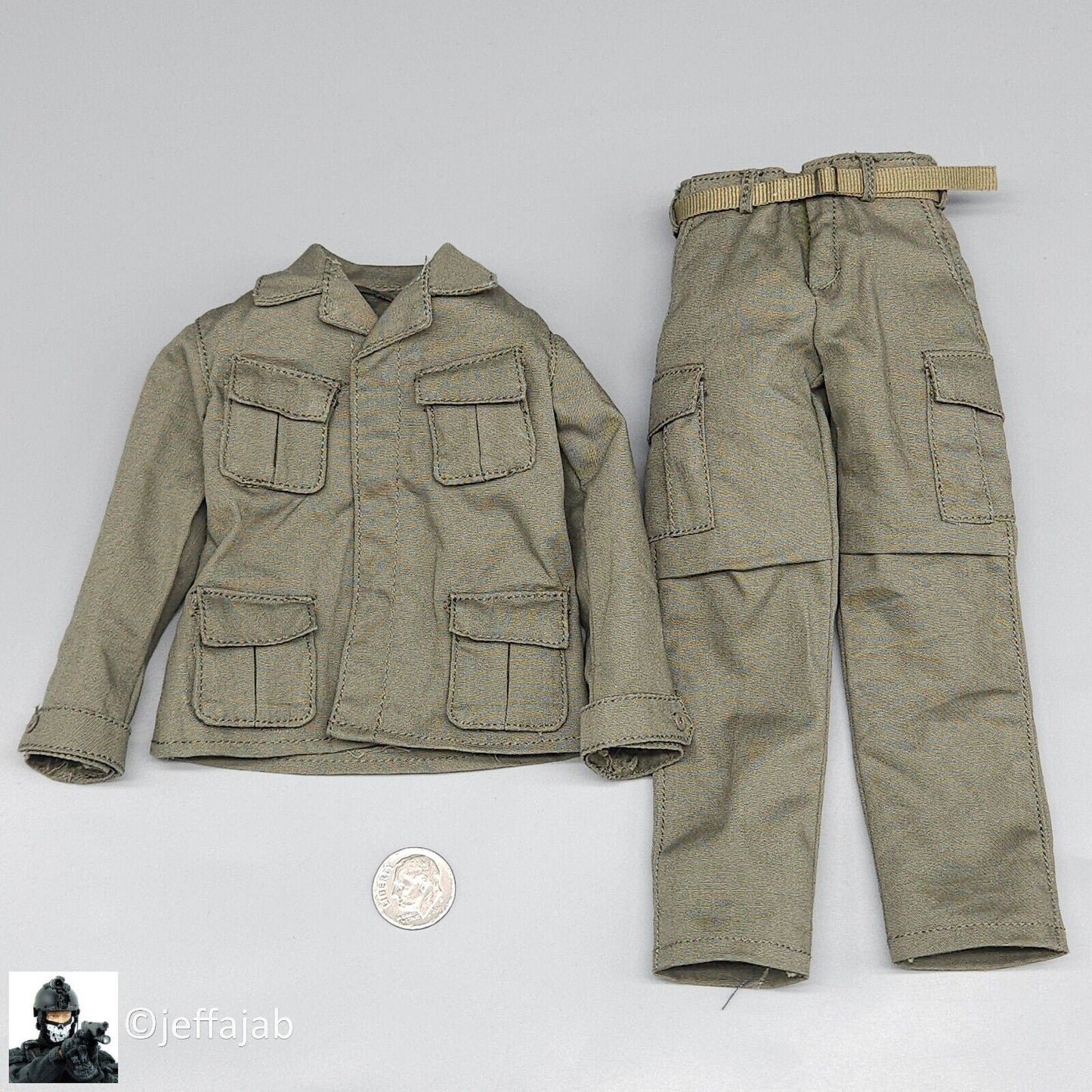 1:6 Ujindou Vietnam MACV-SOG Cross-Border Operation Jungle Uniform